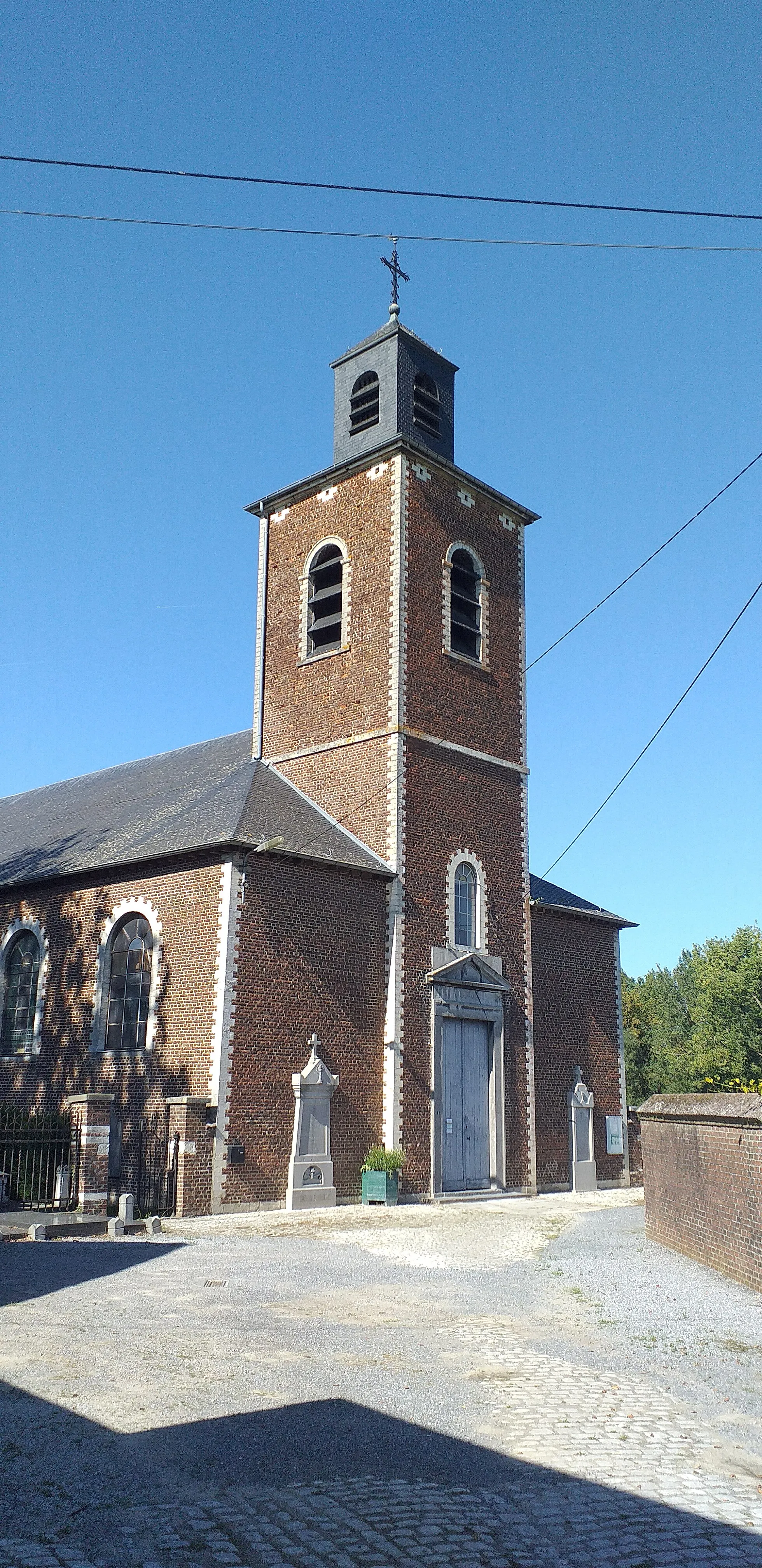 Photo showing: église de Nodebais