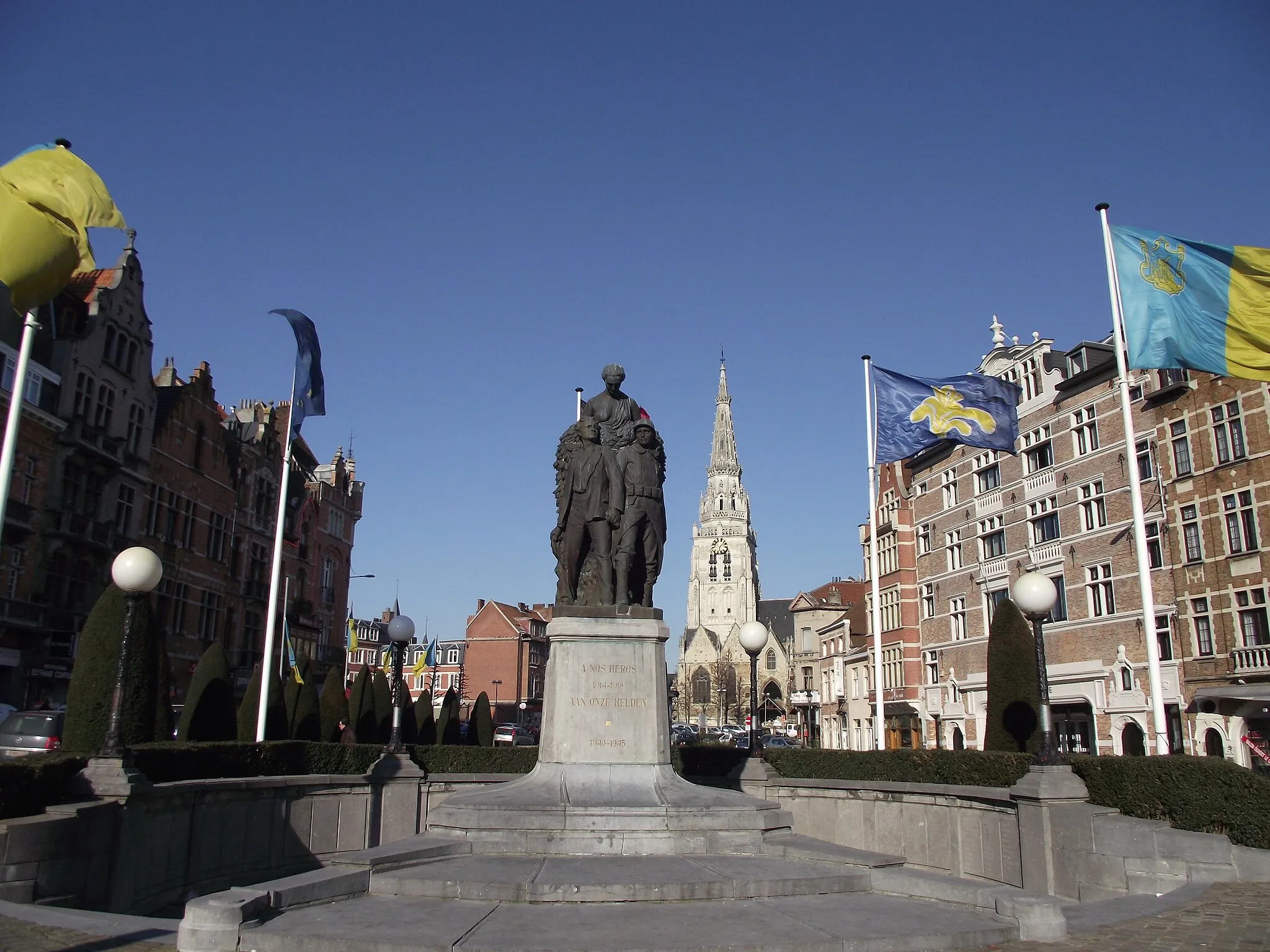 Photo showing: Anderlecht, Dapperheidsplein