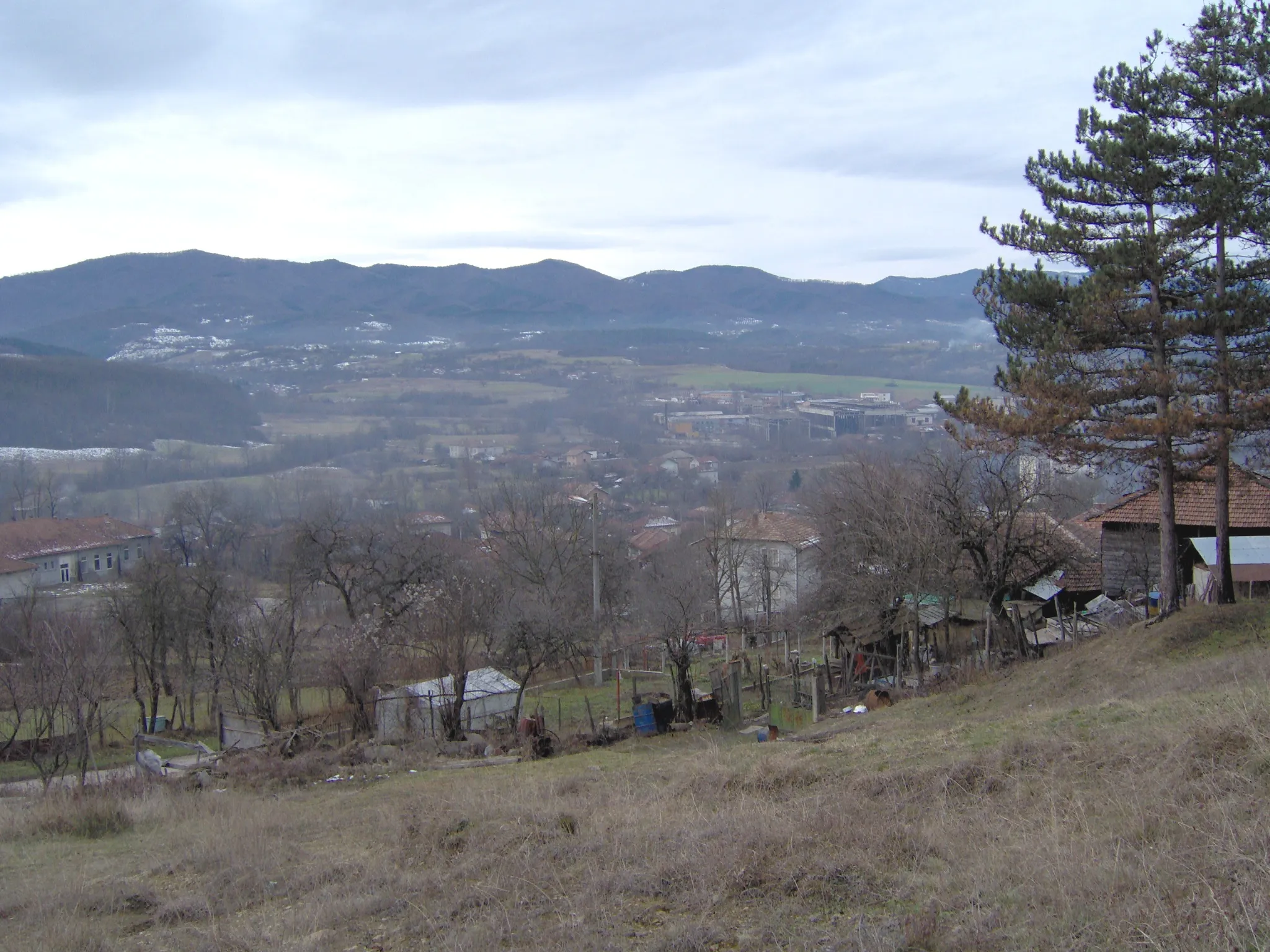 Photo showing: Панорама на село Гъбене