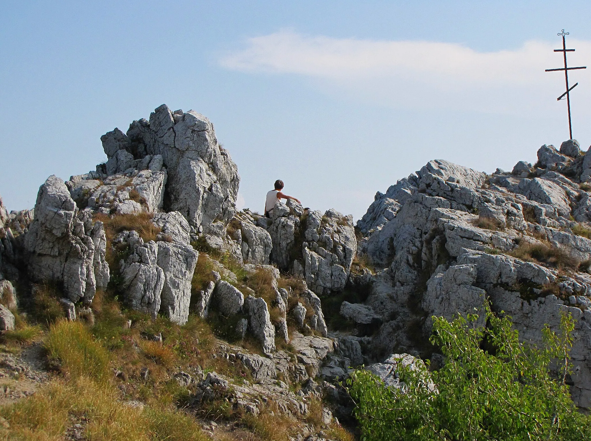 Photo showing: Скалистая вершина - Орлиное гнездо.