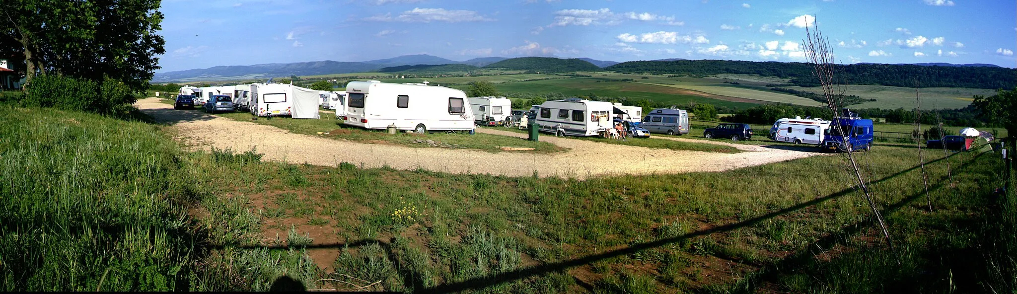 Photo showing: Panrorama of Camping Veliko Turnovo.