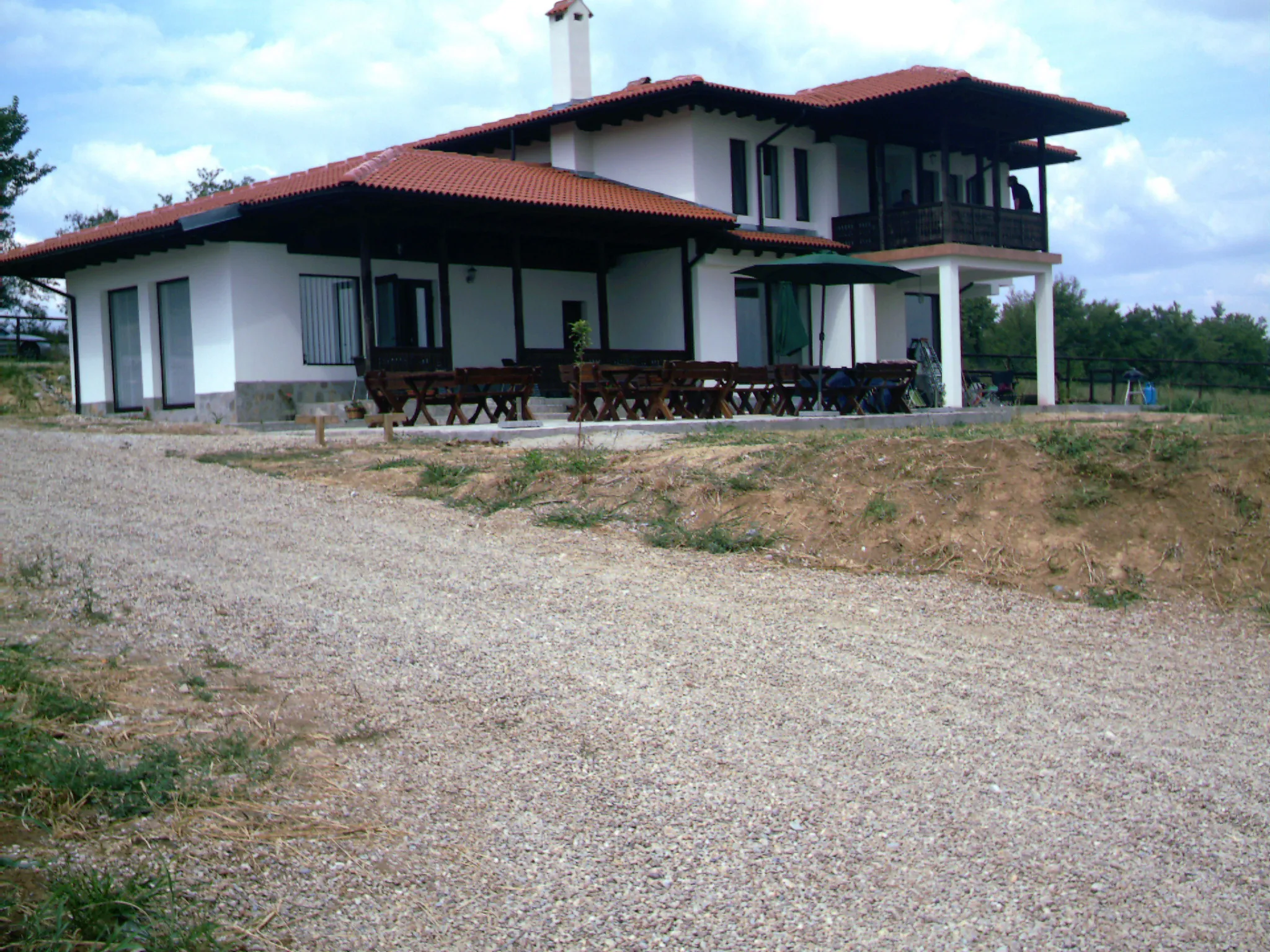 Photo showing: Tarnovo Camping Main Building, reception & cafe bar.