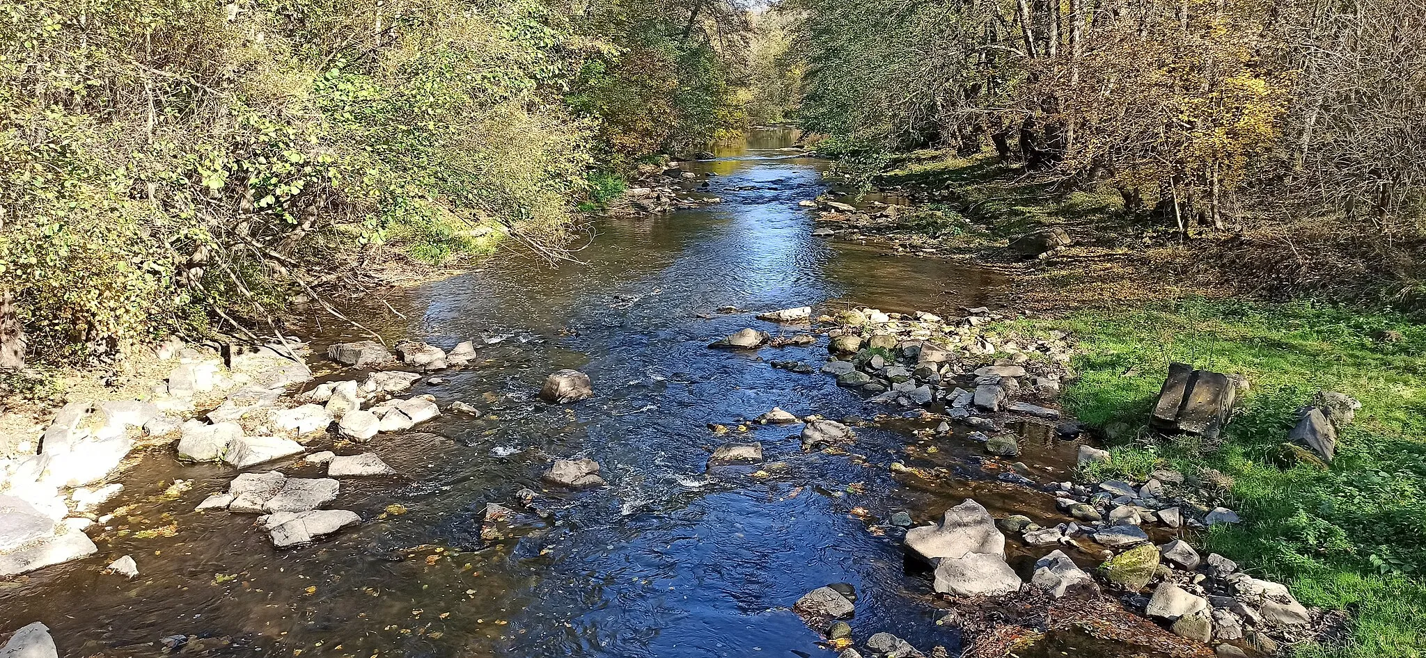 Photo showing: Река Бебреш при вливането си в река Малко Искър при село Своде