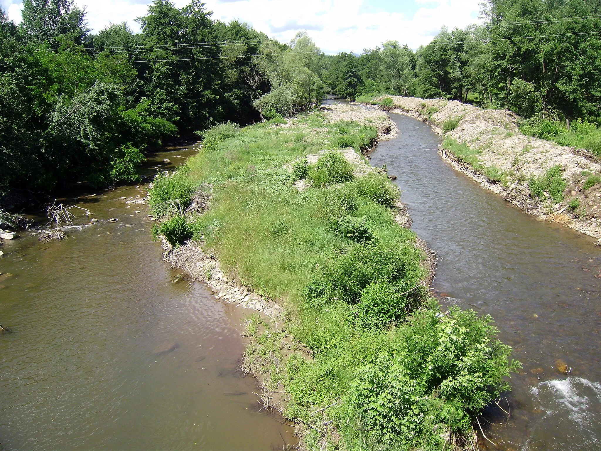 Photo showing: Река Огоста в село Гаврил Геново.