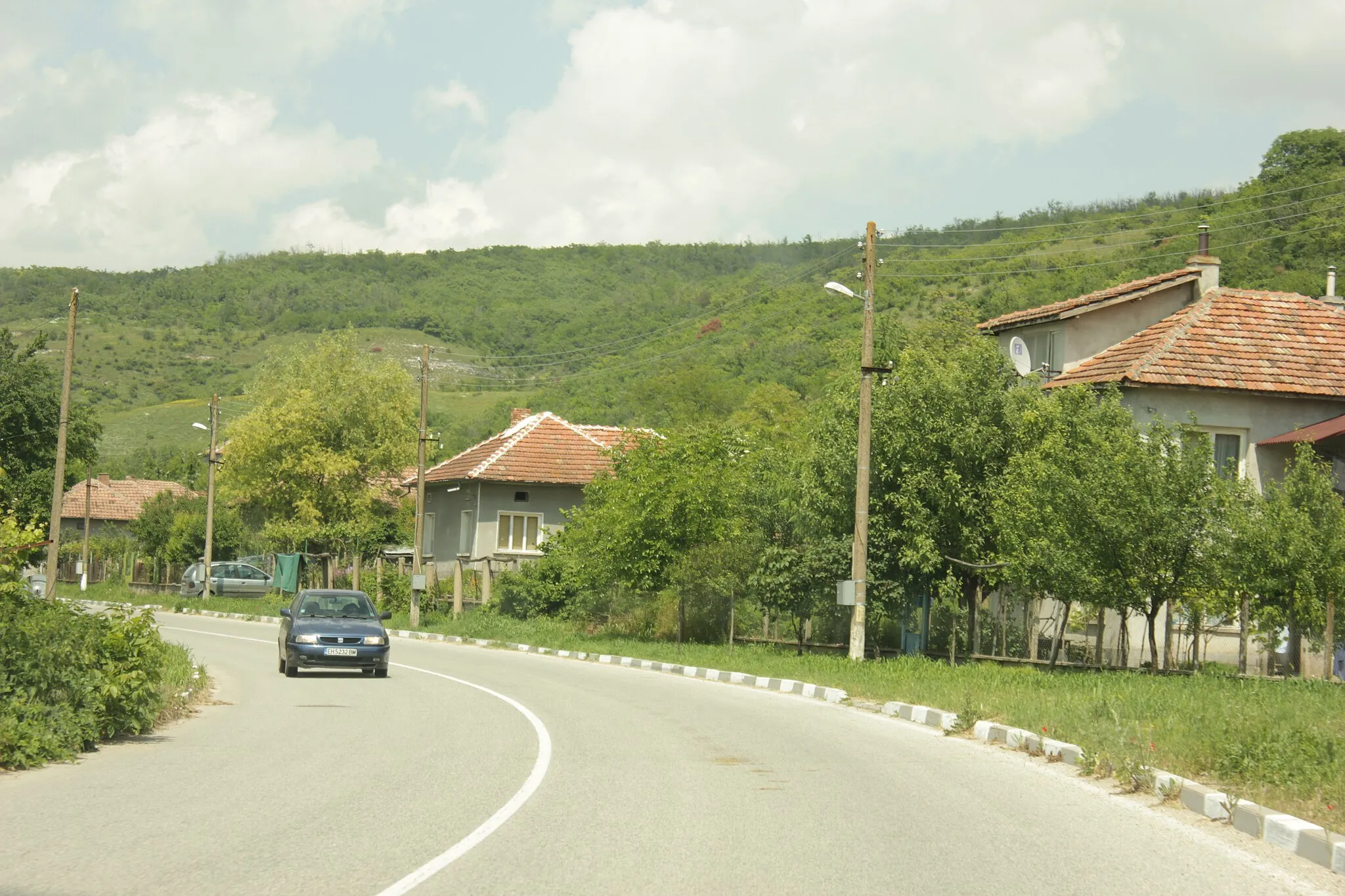 Photo showing: Main street in Zhernov