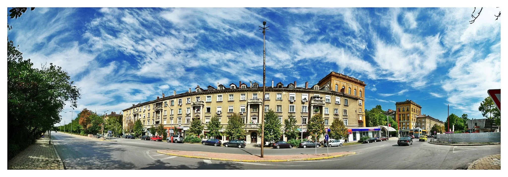 Photo showing: D.Blagoev blvd. in Dimitrovgrad