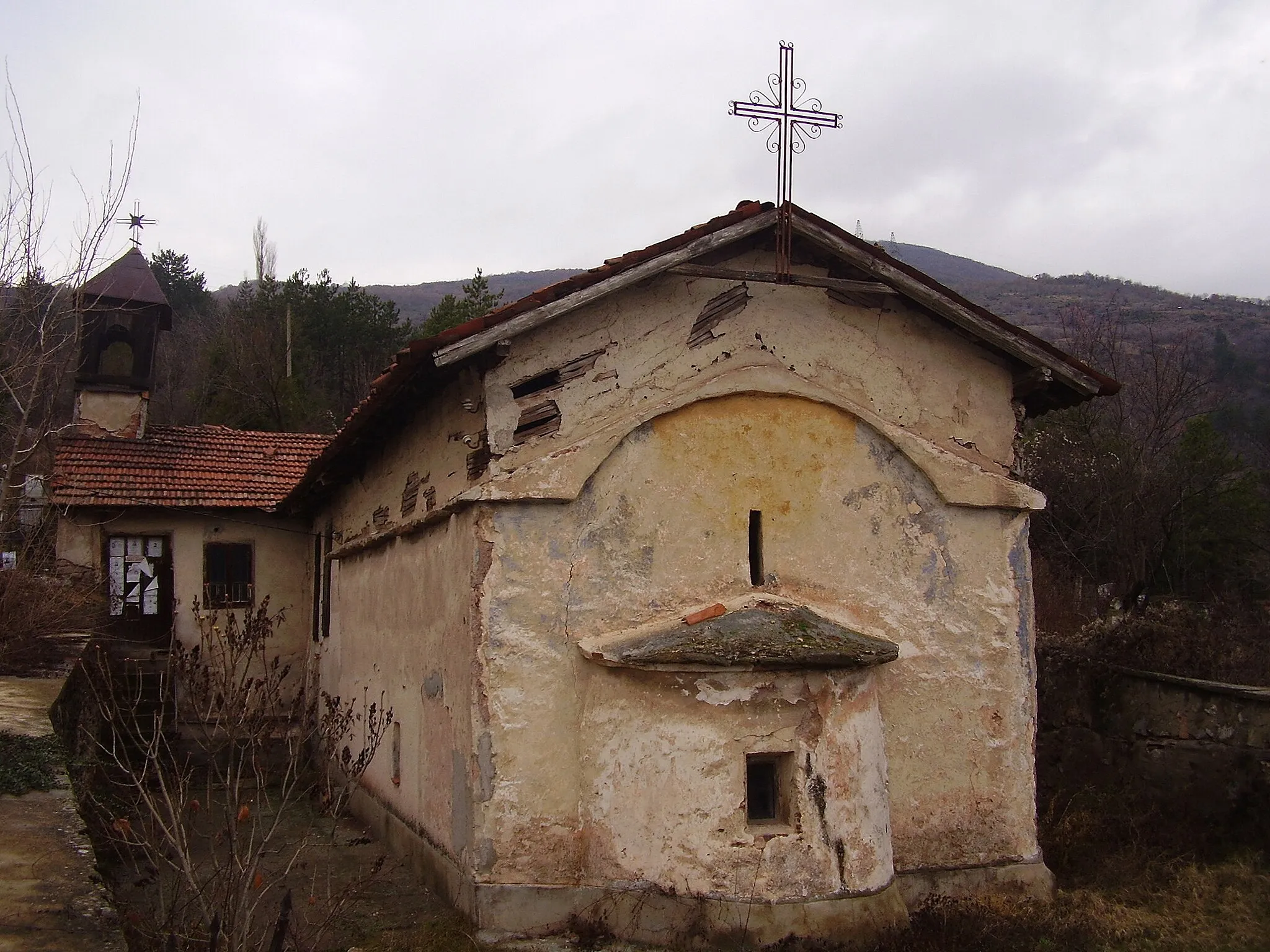 Photo showing: Късносредновековна църква Свети Атанасий - гр.Бобошево