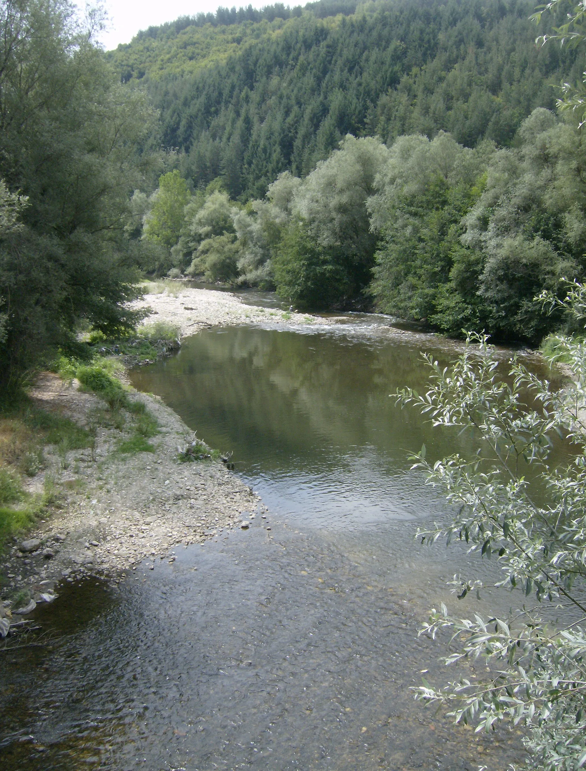 Photo showing: Река Места под село Краище