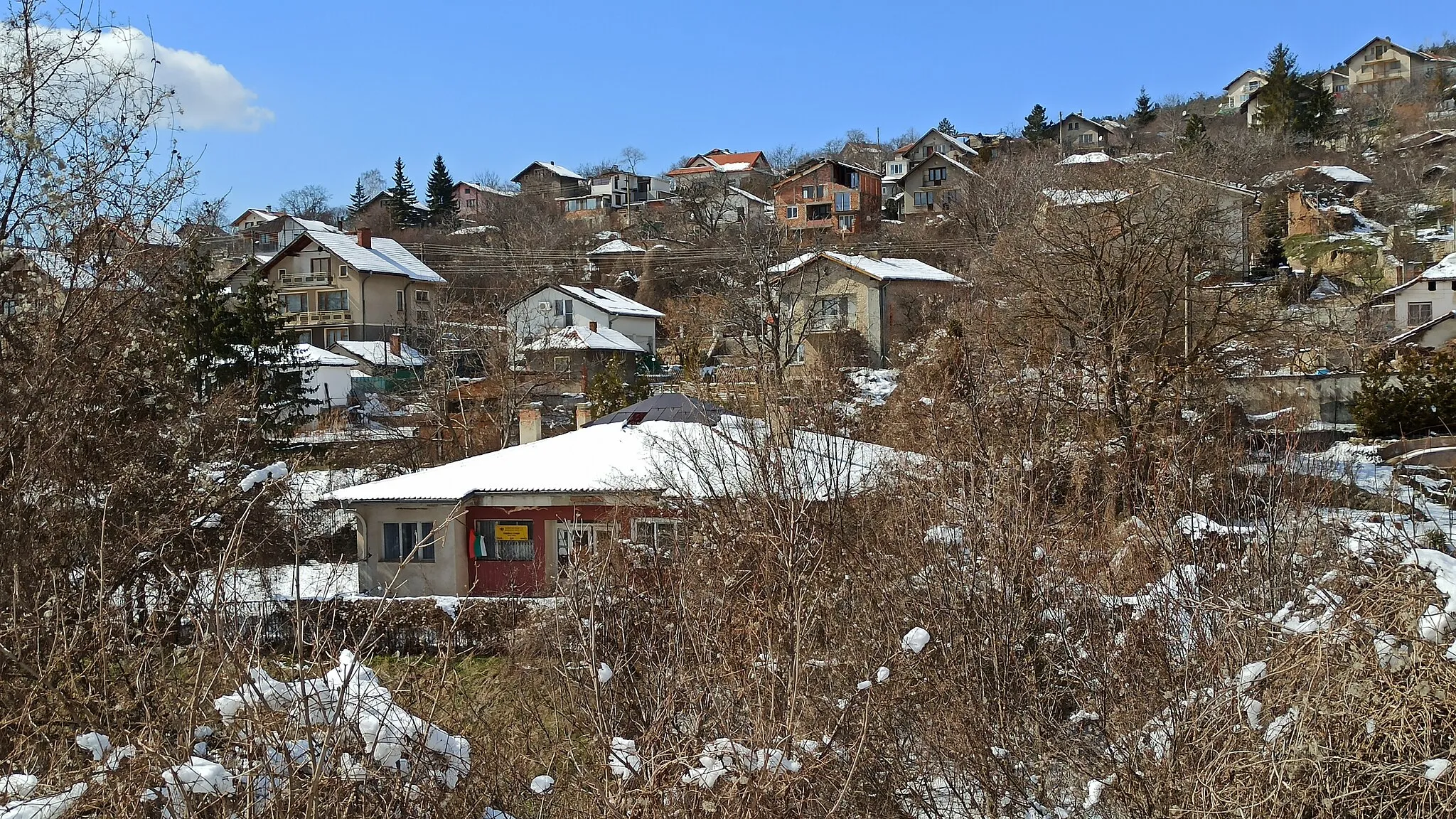 Photo showing: Пощенската станция в село Градец, Софийска област
