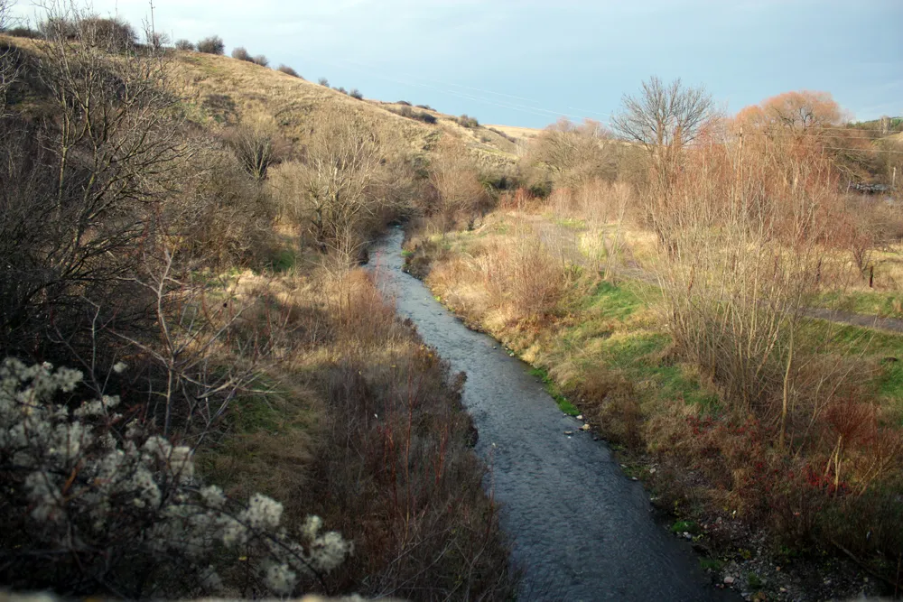 Photo showing: Zlatusha River - Sofia District of Bulgaria.