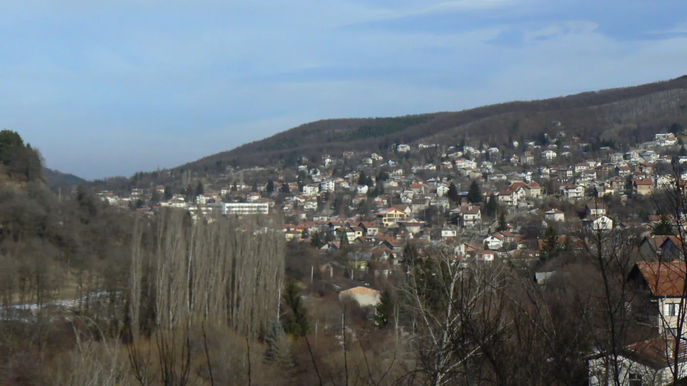 Photo showing: View to Vladaya village, near Sofia. Bulgaria.