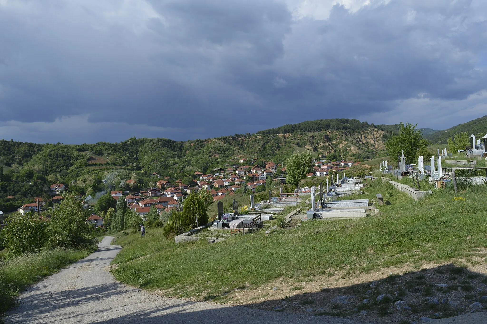 Photo showing: View of the village Dzvegor