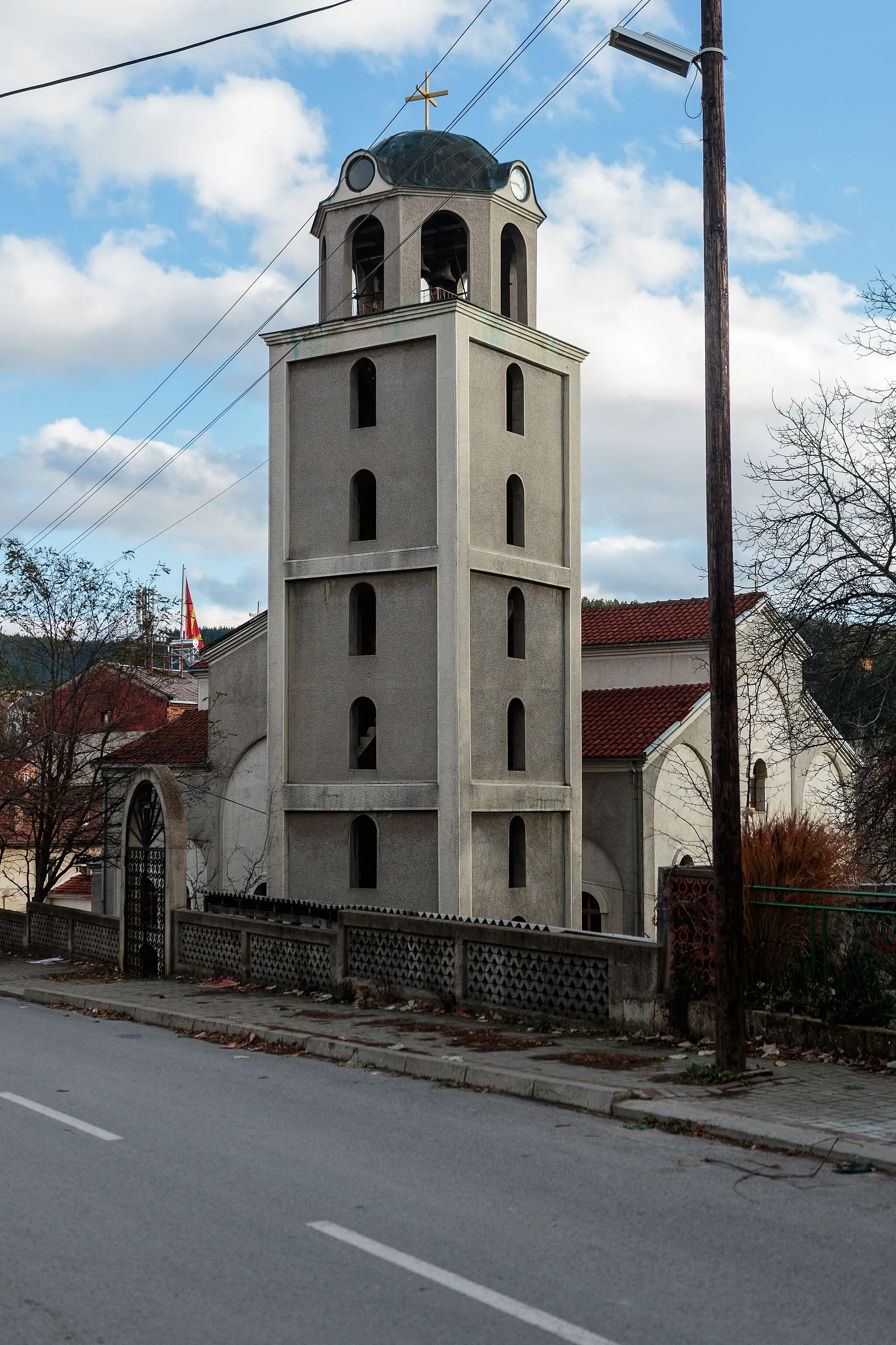 Photo showing: Sts. Peter and Paul Church in Pehčevo