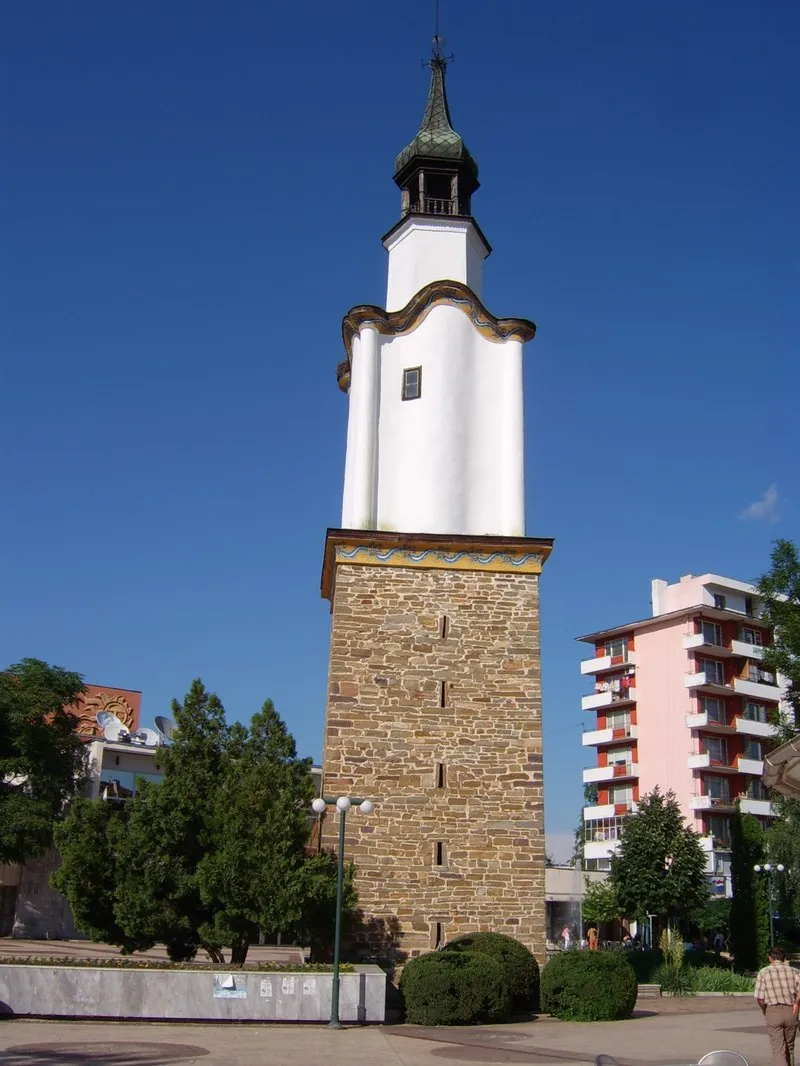 Photo showing: Часовниковата кула в Ботевград -- The clock tower of Botevgrad