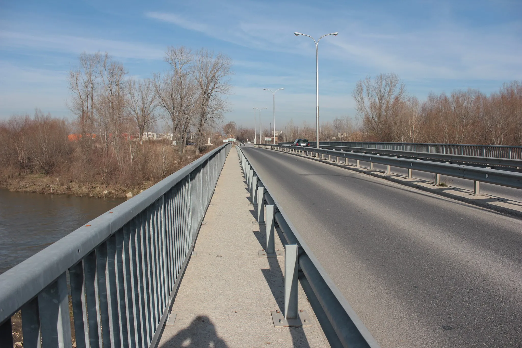 Photo showing: The bridge over Maritsa bridge at Stamboliyski