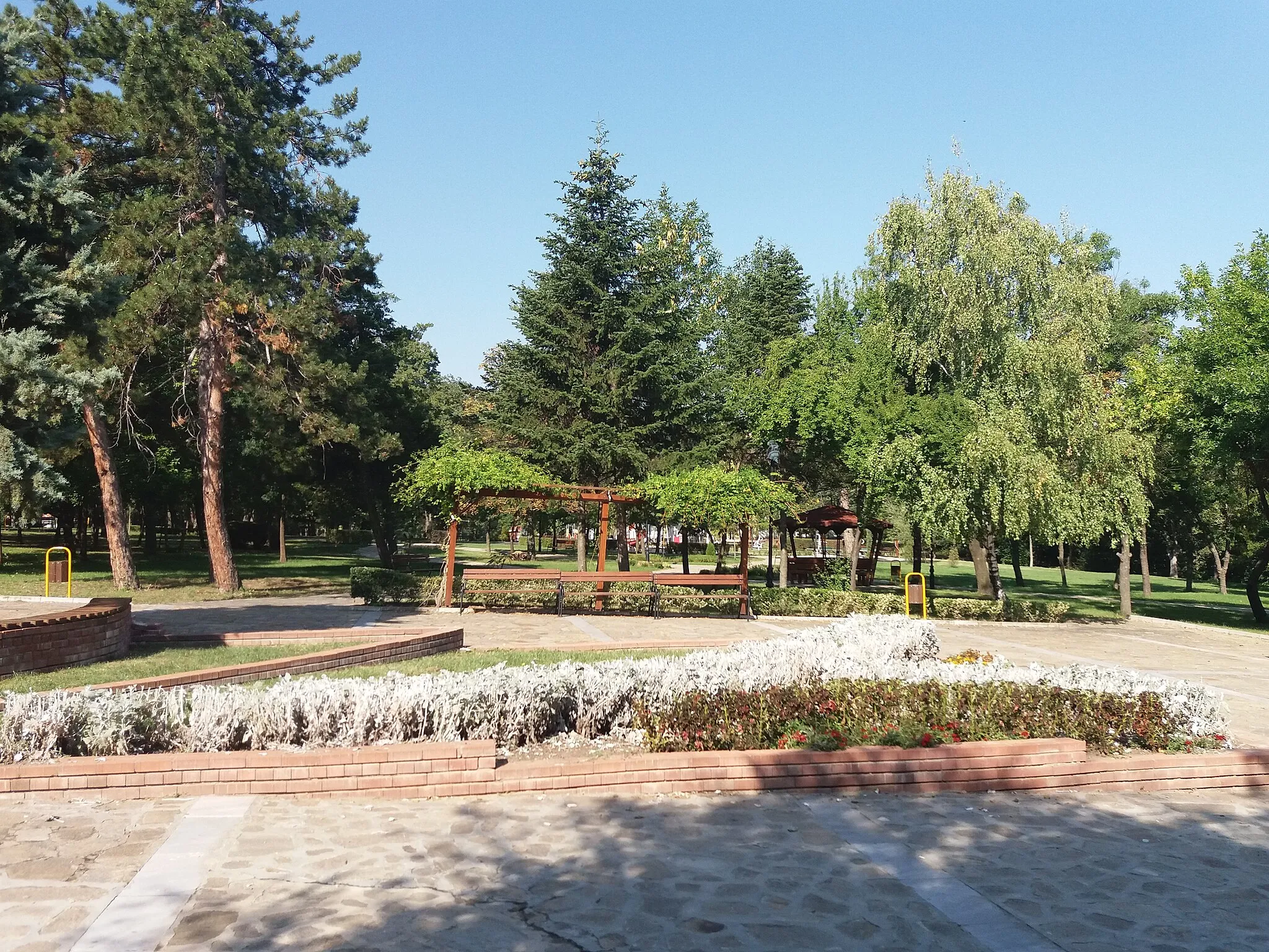 Photo showing: Haskovski Minralni Bani park,