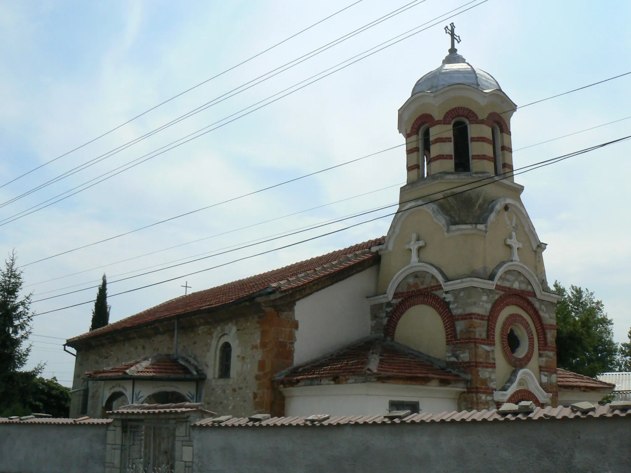 Photo showing: Church "St Ilia" in village Cherven, district Plovdiv, Bulgaria