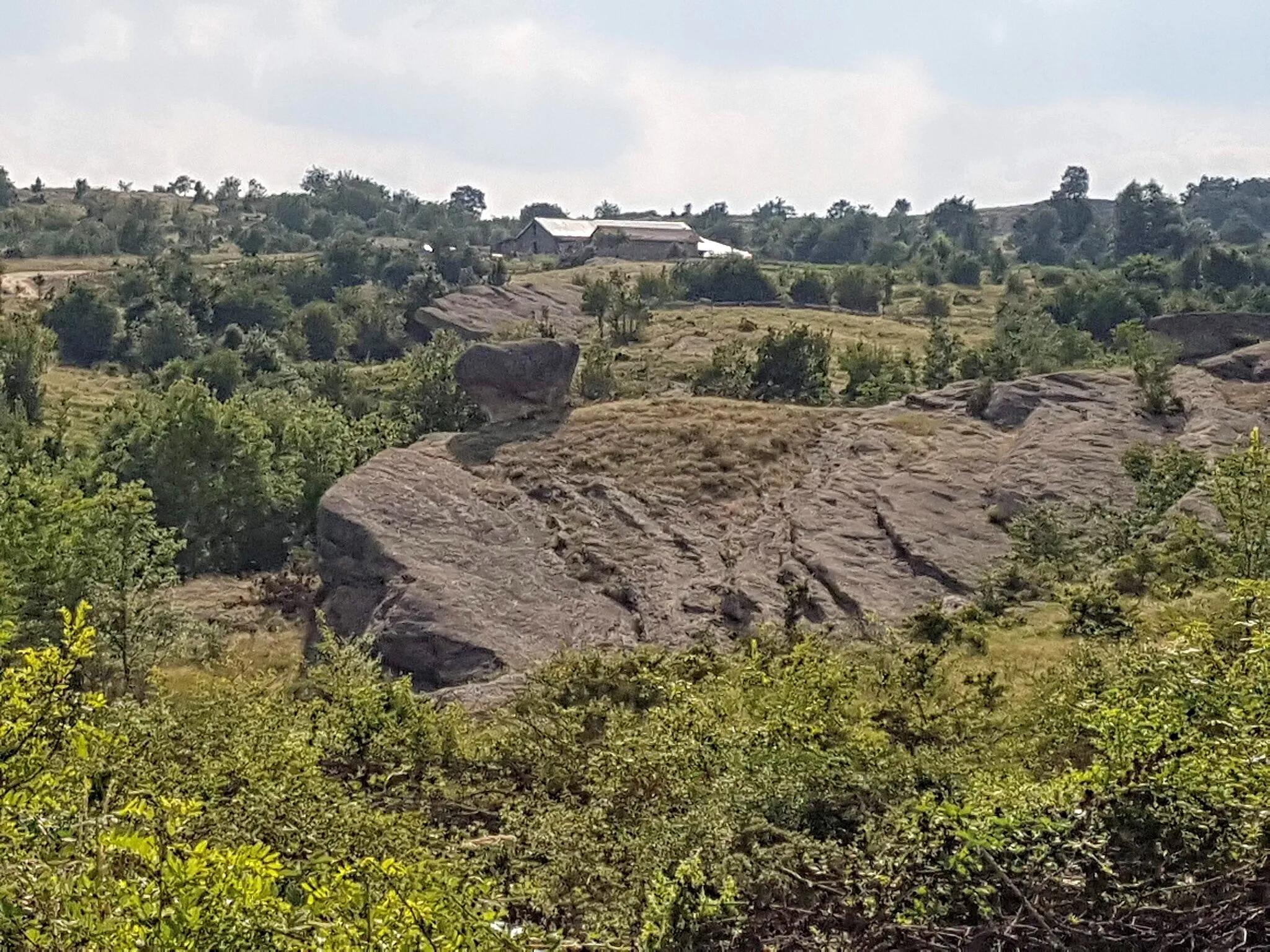 Photo showing: Природната забележителност „Гъбата – скално образувание“ край село Бенковски, област Кърджали.