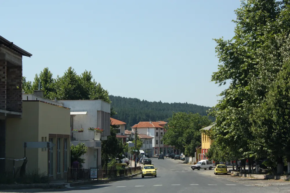 Photo showing: Center of Dzhebel, Bulgaria