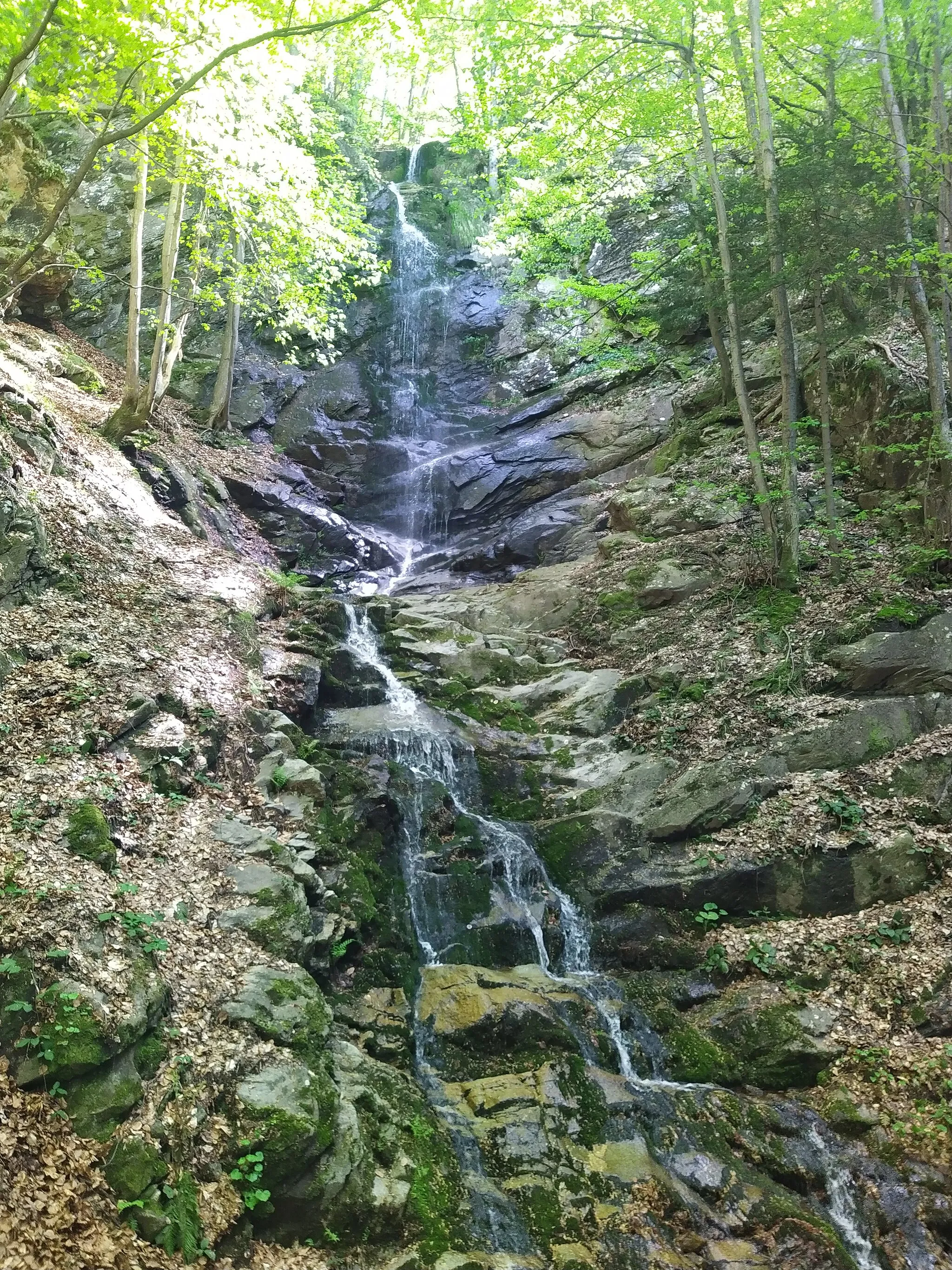 Photo showing: Skalovitets Waterfall