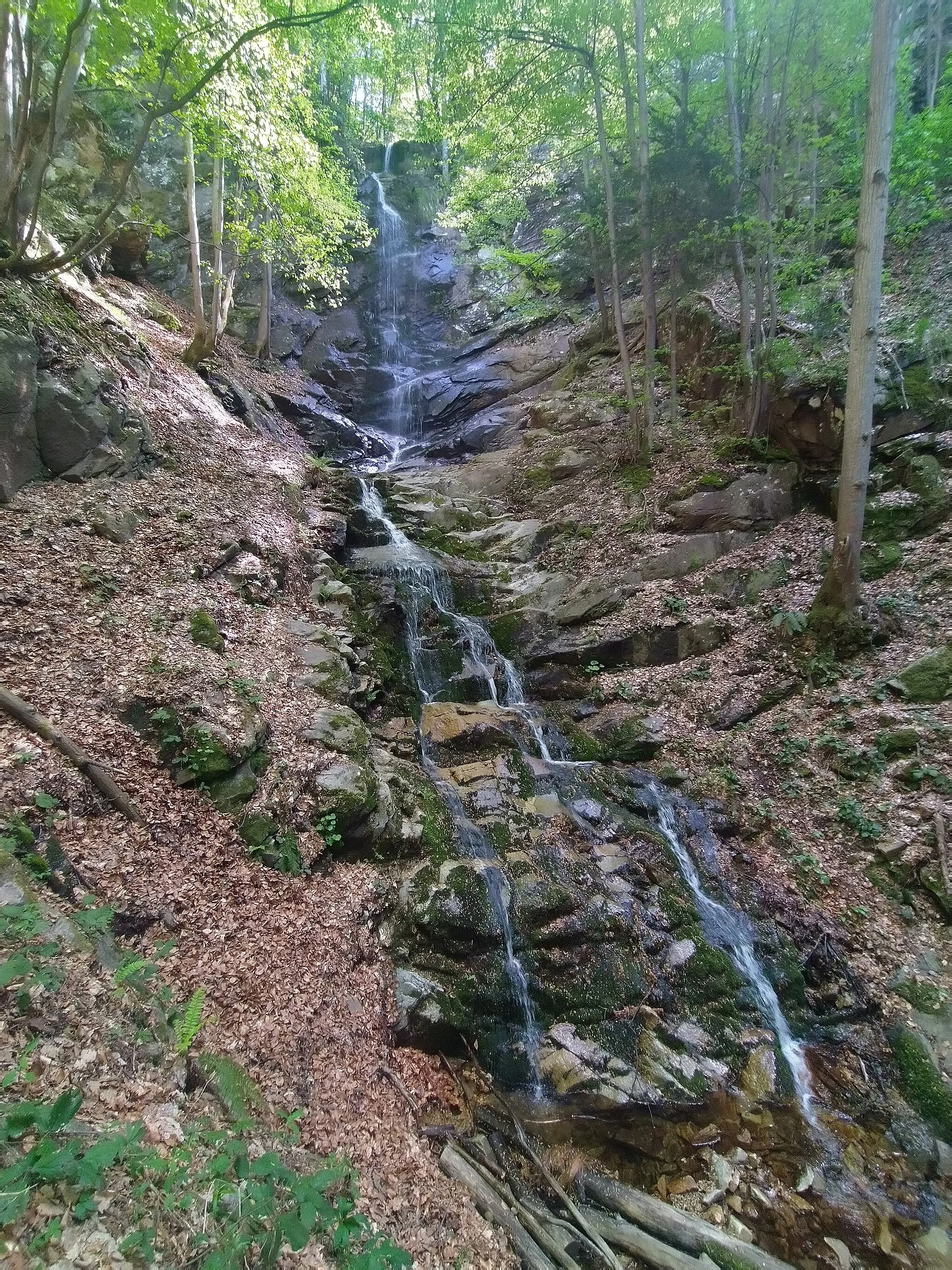 Photo showing: Skalovitets Waterfall