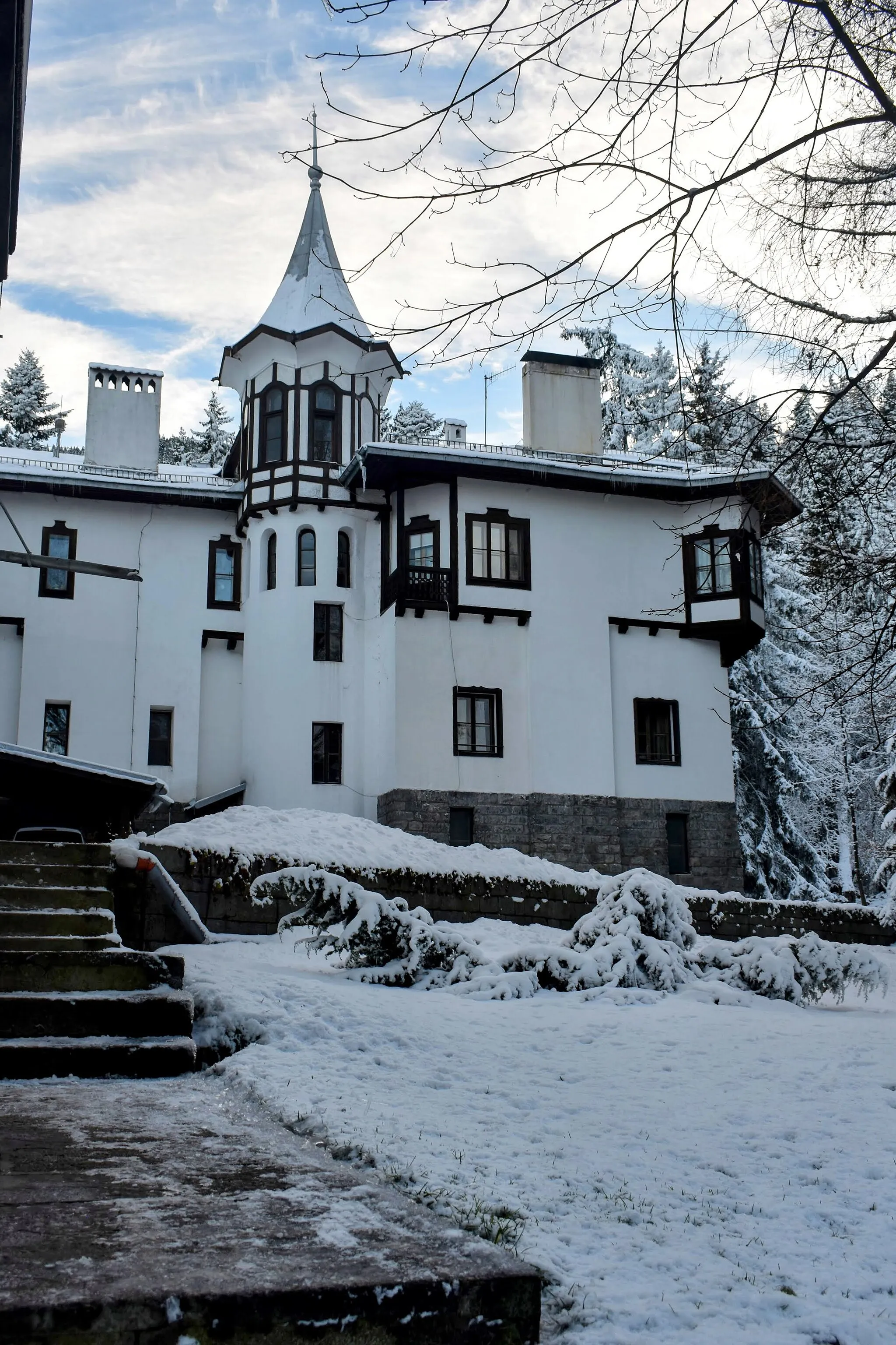 Photo showing: Tsarska Bistritsa Palace in Borovets, Bulgaria