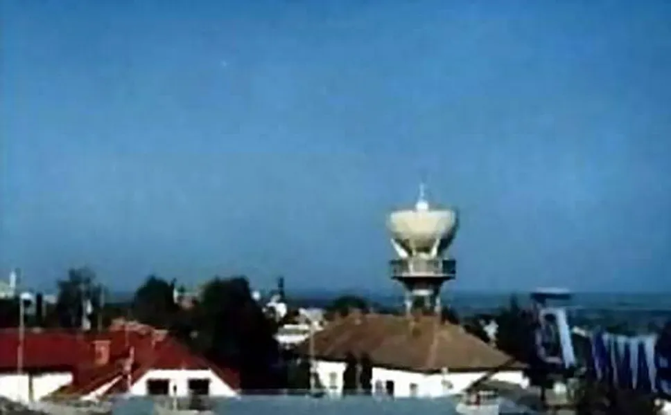 Photo showing: Vrbovec - The view on water tower from the roof of Library building