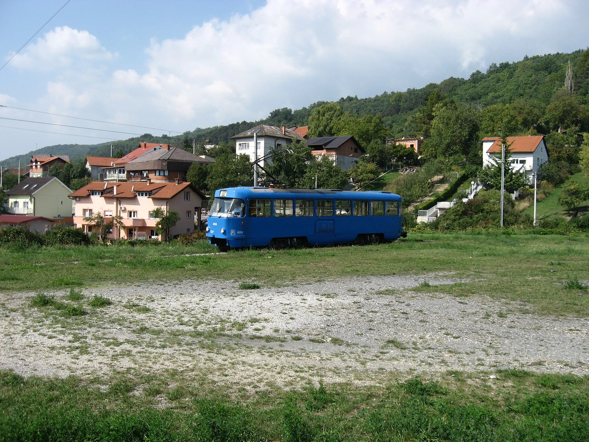 Photo showing: Tram in Zagreb in 2009