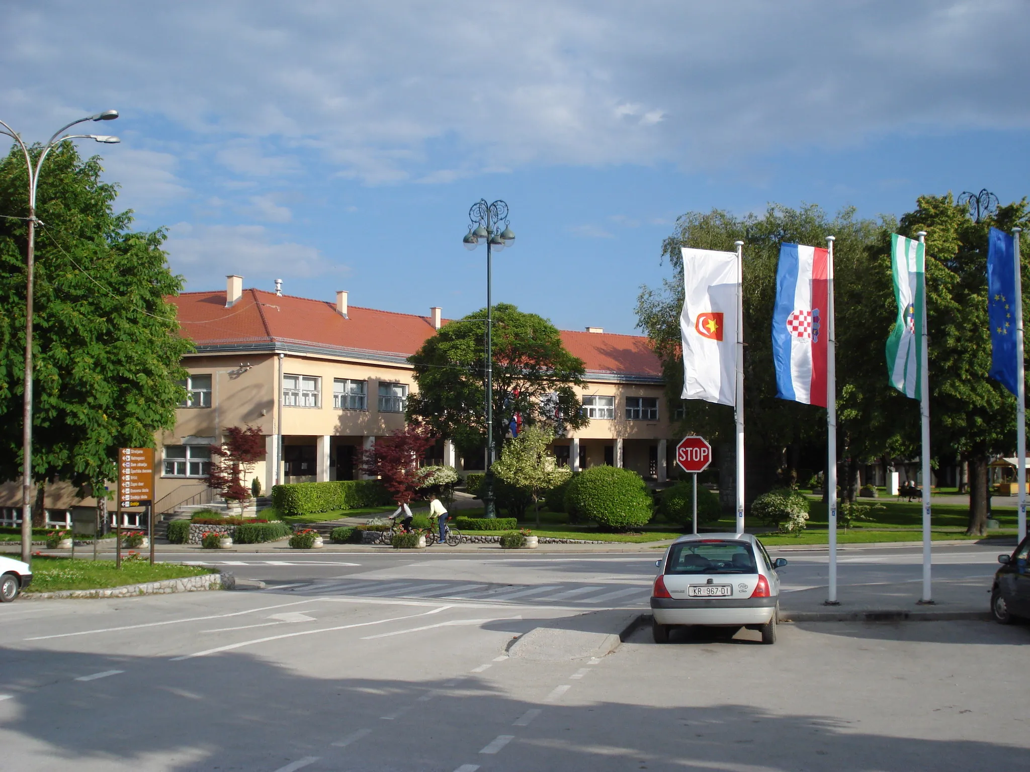 Photo showing: The Town of Sveti Ivan Zelina, Croatia - center.1