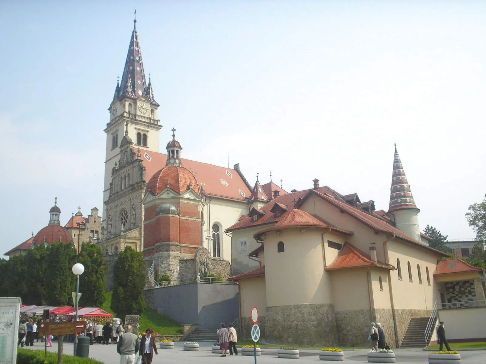 Photo showing: Basilica of Blessed Virgin Mary, Marija Bistrica, Croatia