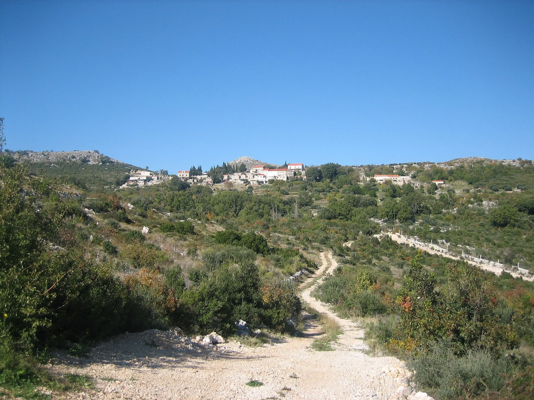 Photo showing: Pobrežje, village near Dubrovnik