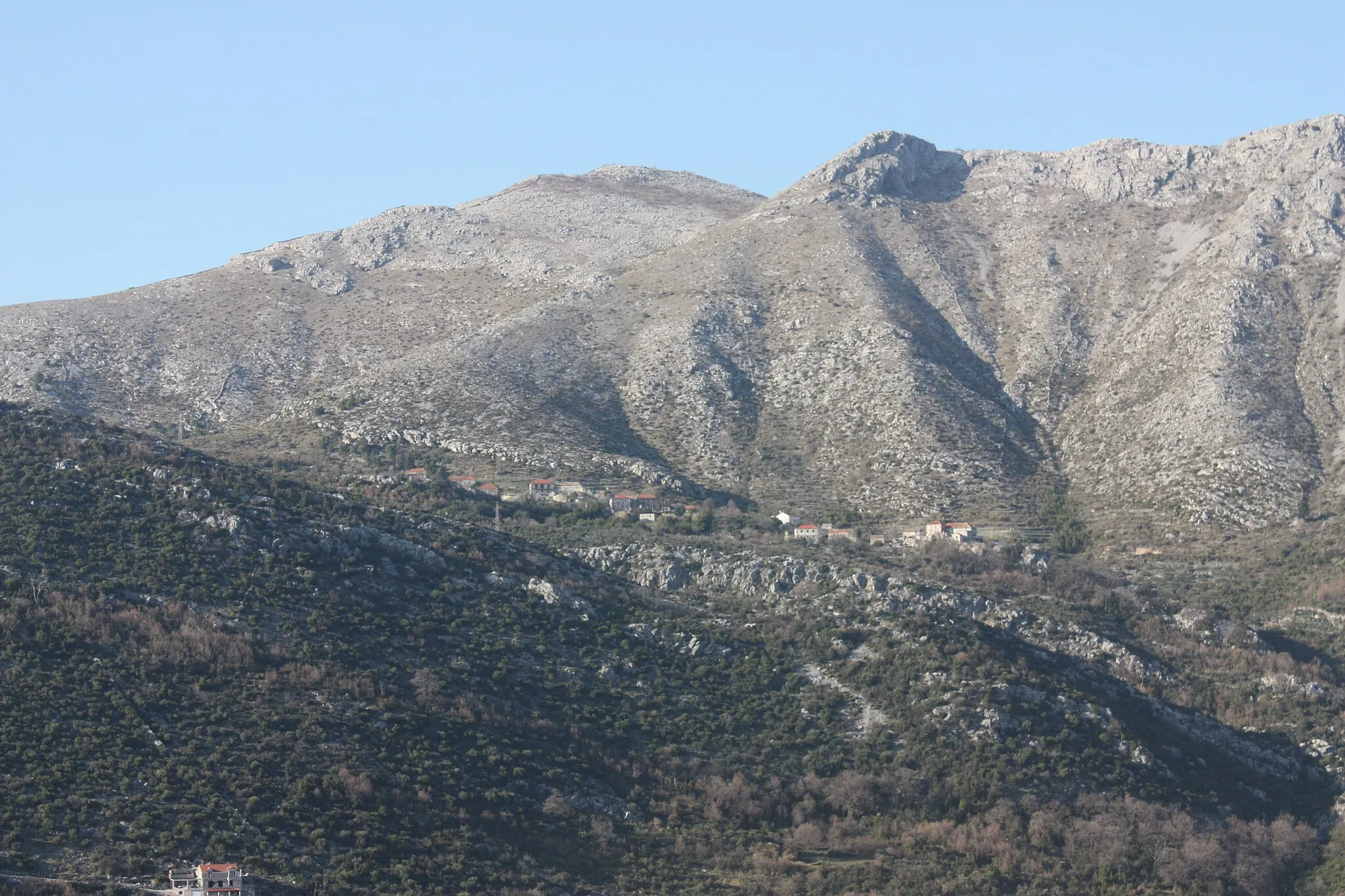 Photo showing: Petrovo village near Dubrovnik
