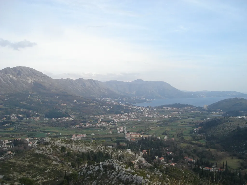 Photo showing: Village Čibača in Župa dubrovačka near Dubrovnik