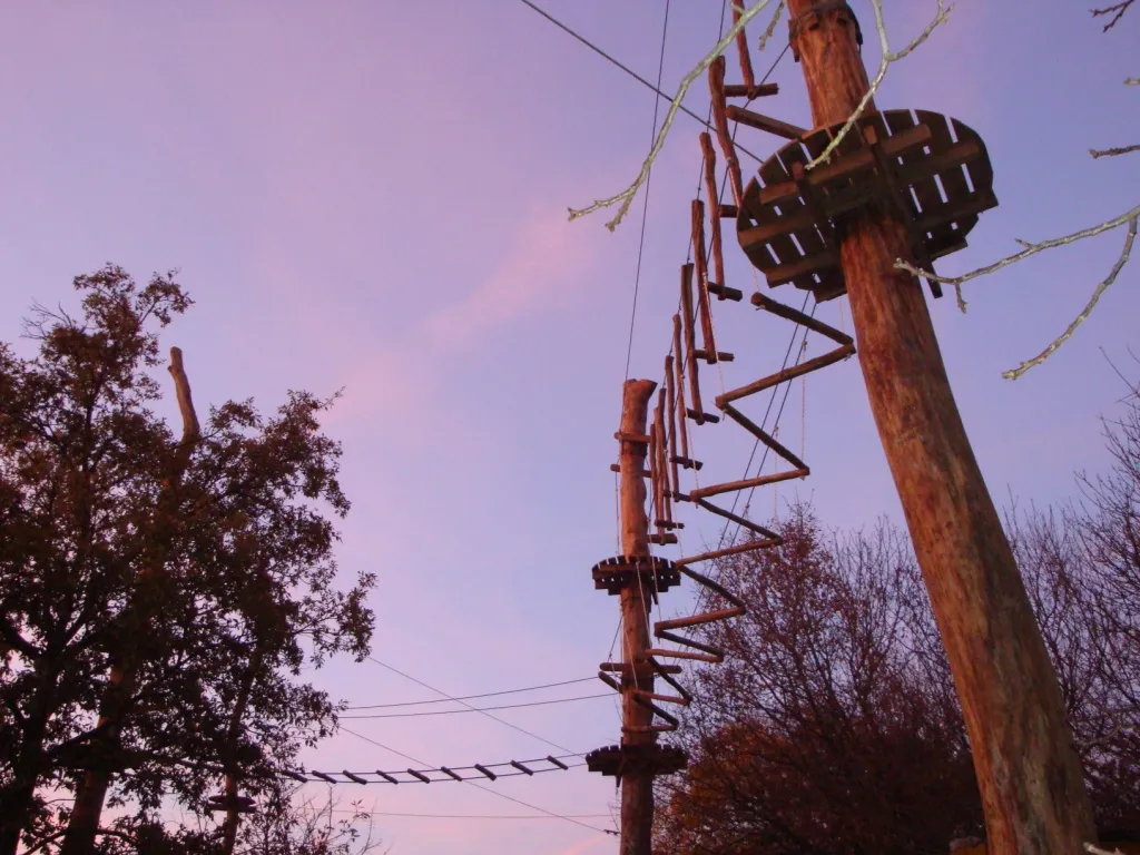 Photo showing: Ropes course, Glavani Park, Croatia