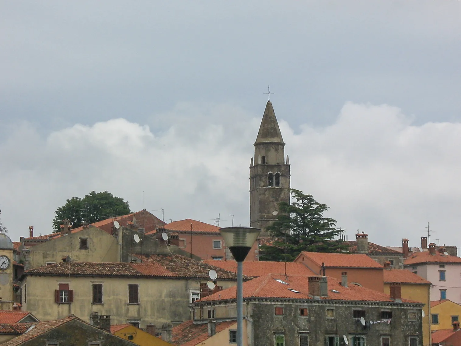 Photo showing: Blick auf die Altstadt von Labin, Kroatien.