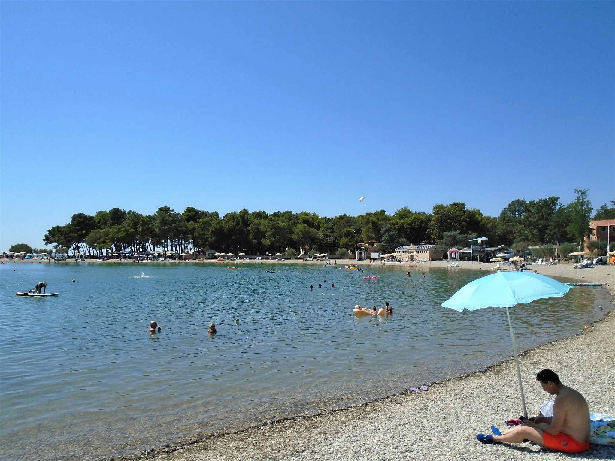 Photo showing: Umag, Croatia - Laguna beach