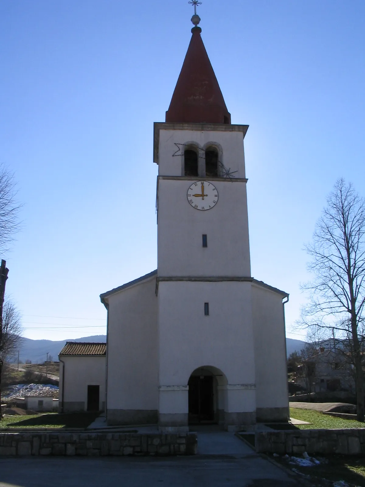 Photo showing: Church in Vele Mune, Istria, Croatia+