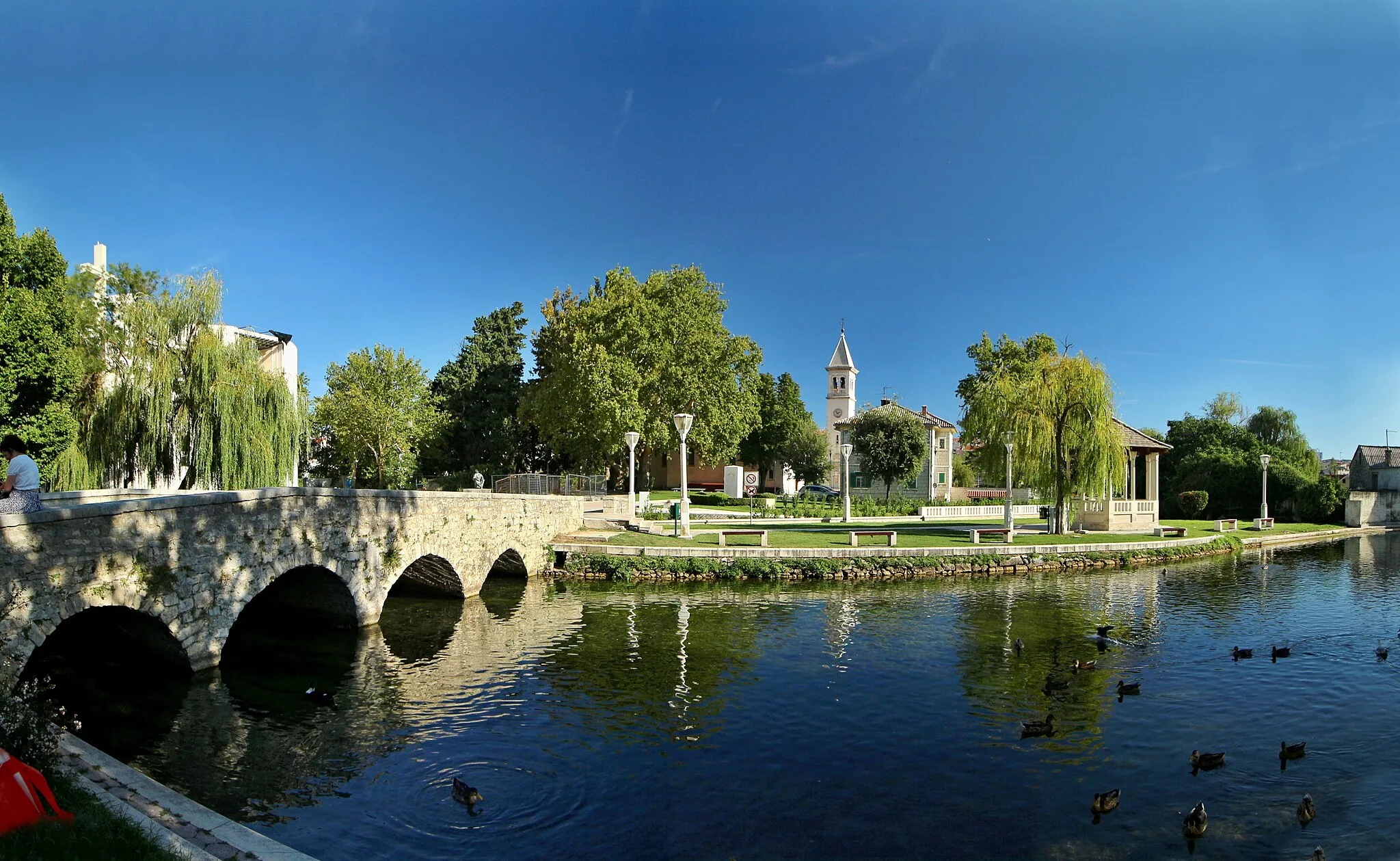 Photo showing: Město Solin u Splitu