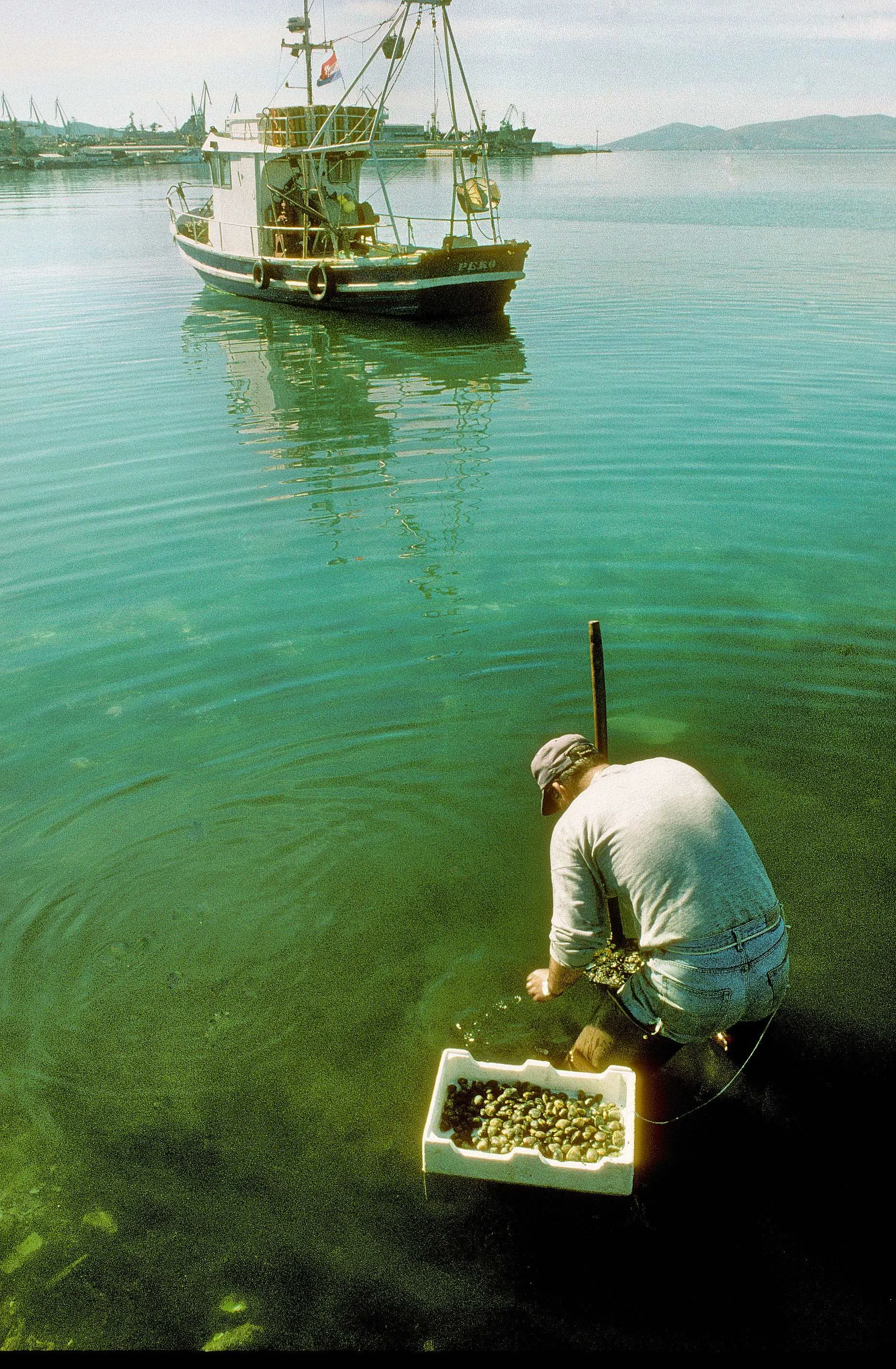 Photo showing: Fisherman, Split, Croatia