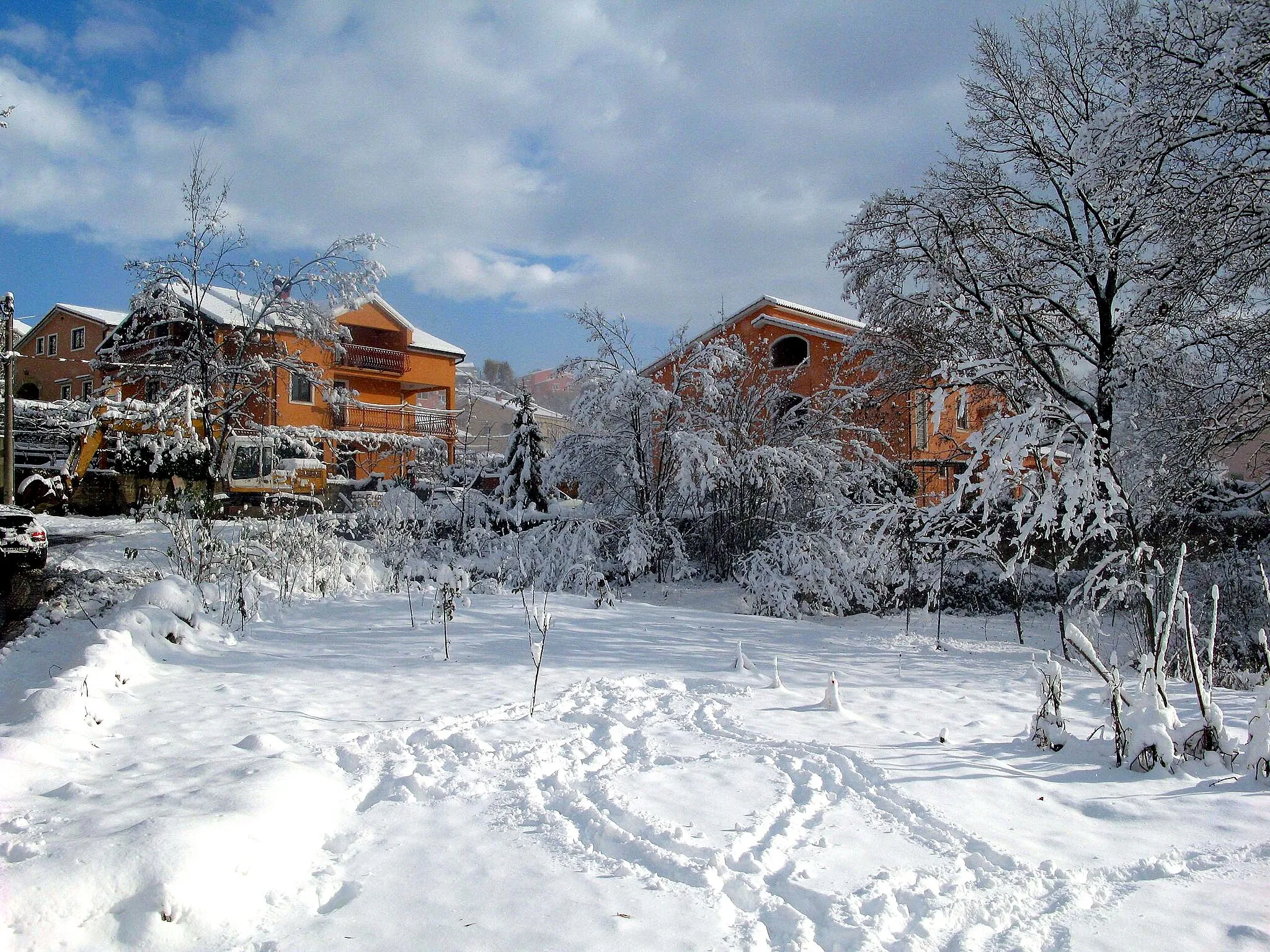 Photo showing: Snow, Viškovo