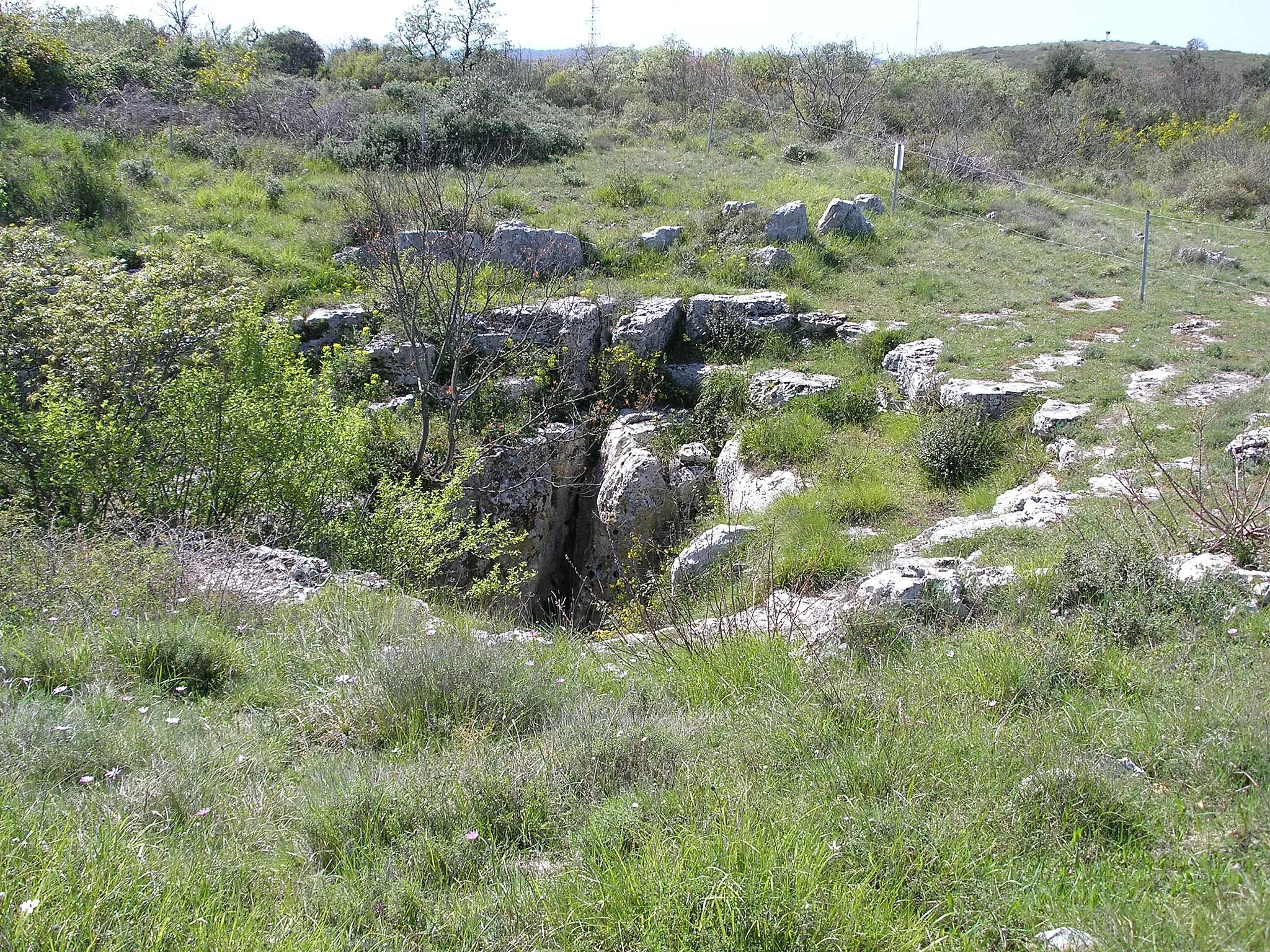 Photo showing: Monkodonja (Moncodogno) archaeological site in Istria