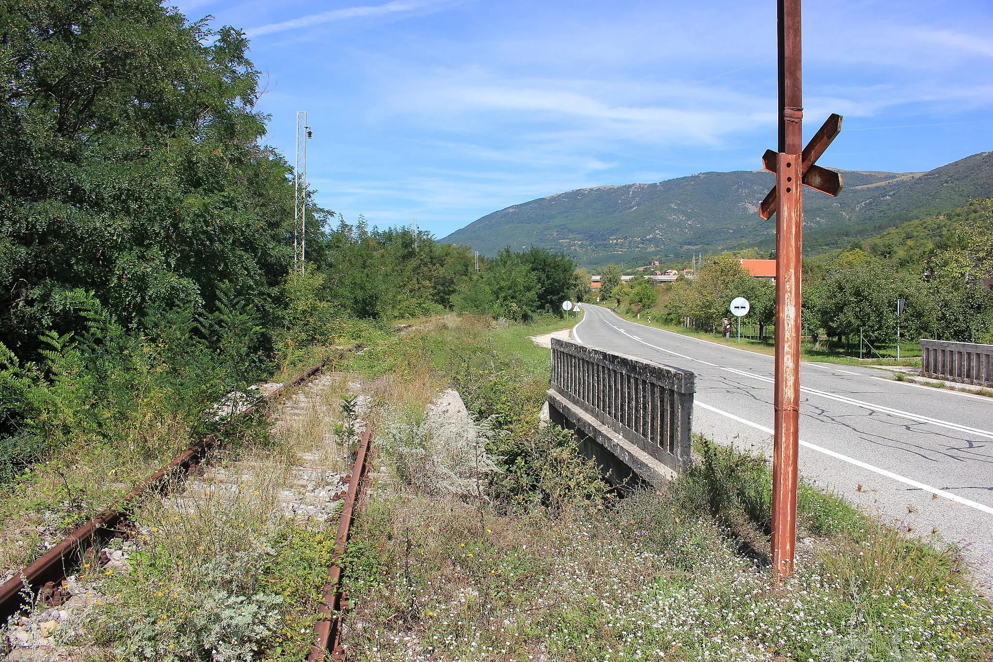 Photo showing: Unabahn bei Strmica, Kroatien.