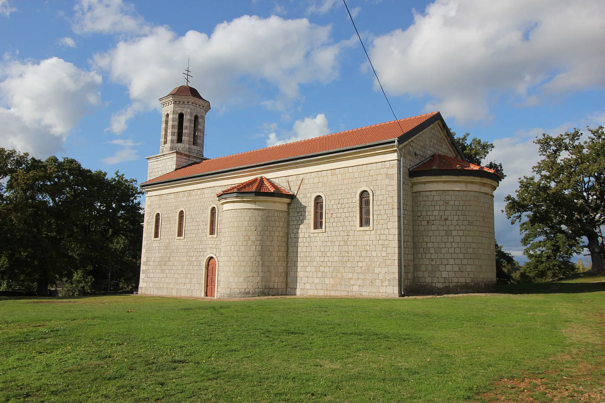 Photo showing: Serbisch-Orthodoxes Kloster Dalmatinska Lazarica bei Knin, Kroatien