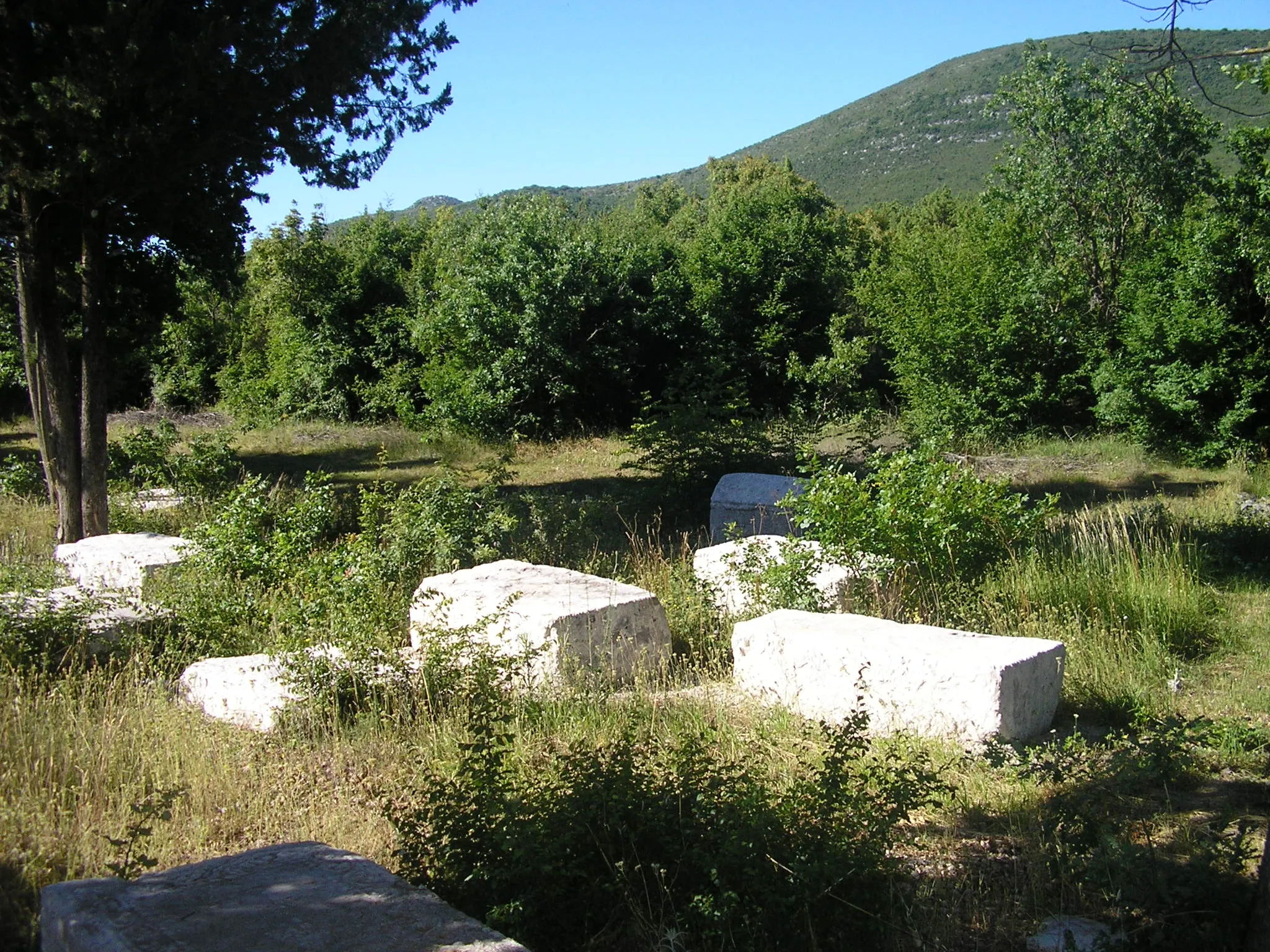Photo showing: Bijača necropolis