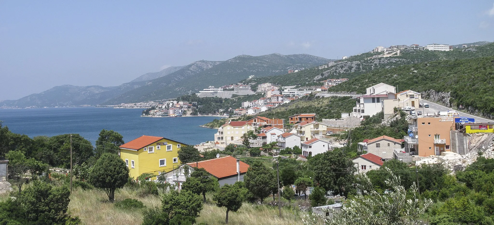 Photo showing: Neum, Adriatic Sea, Bosnia and Herzegovina
Photo taken from Orka Hotel