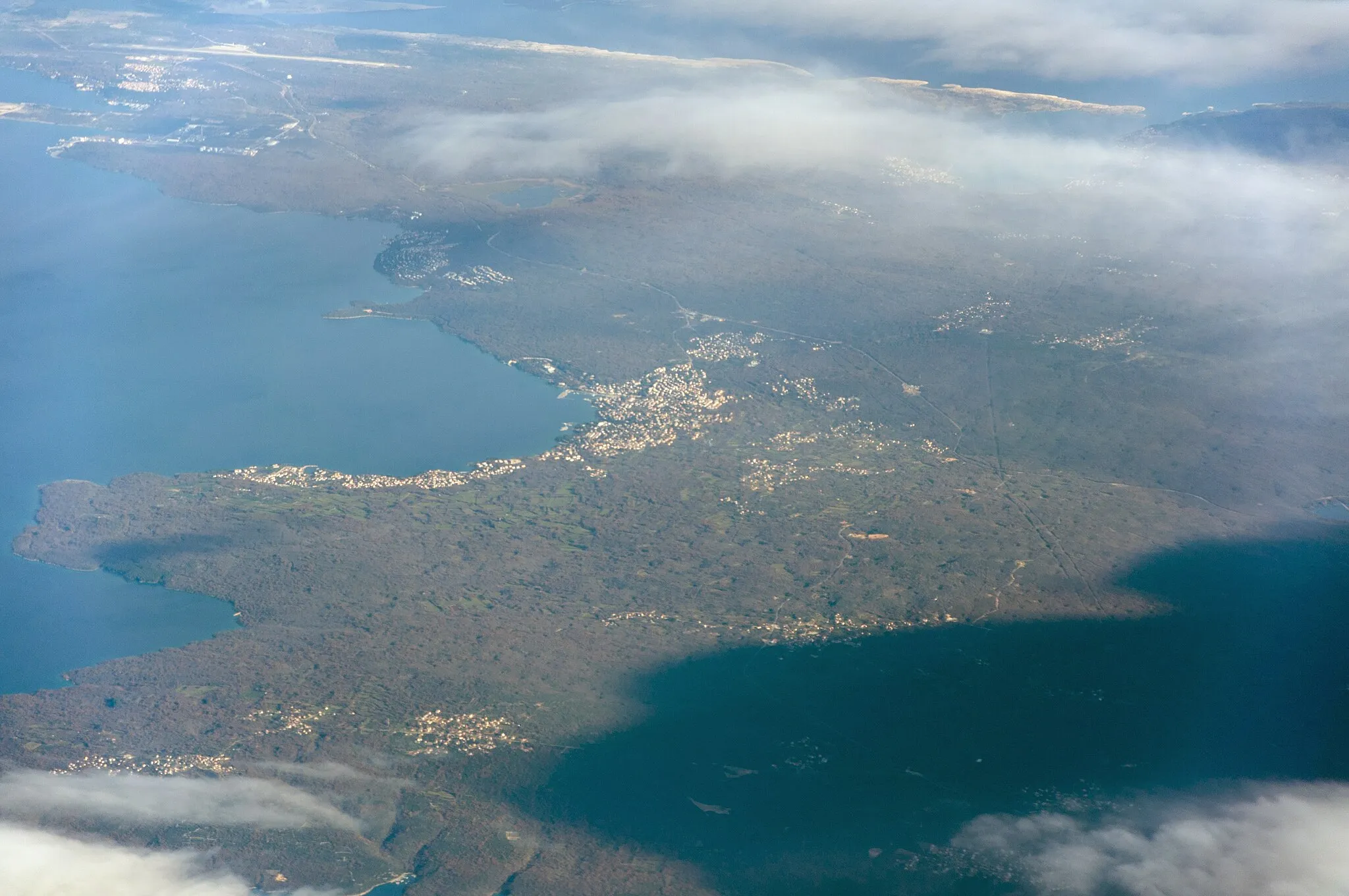 Photo showing: Croatia, aerial views along the coast of Croatia