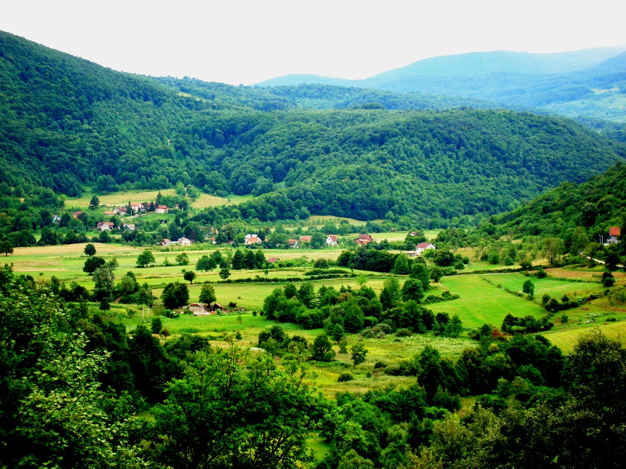 Photo showing: Dobrenica - panorama