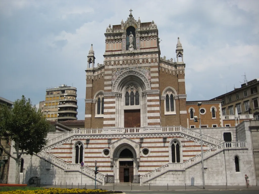 Photo showing: Crkva Gospe Lurdske, Rijeka, Croatia