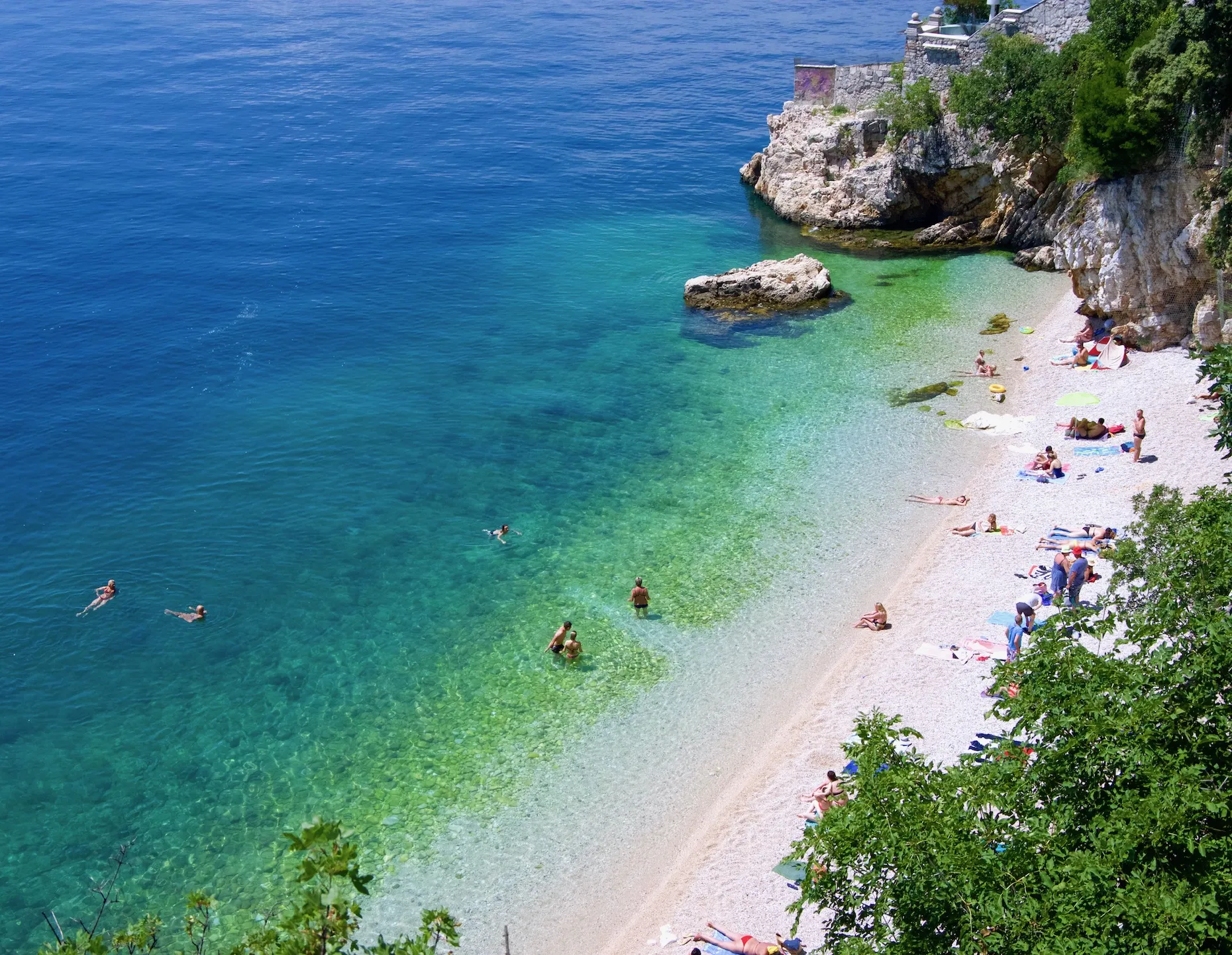 Photo showing: Sablićevo Beach