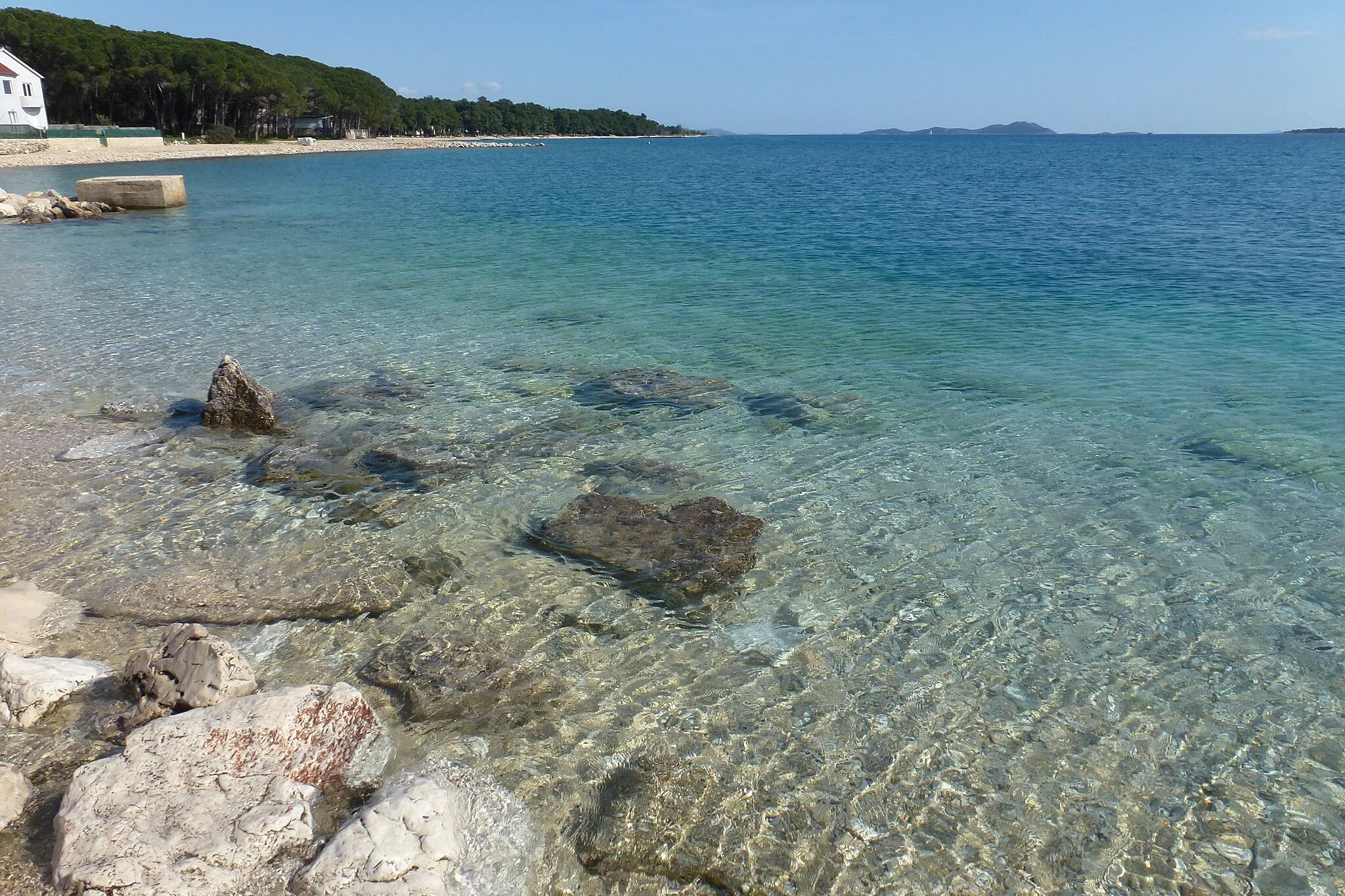 Photo showing: Plaža Biograd na moru